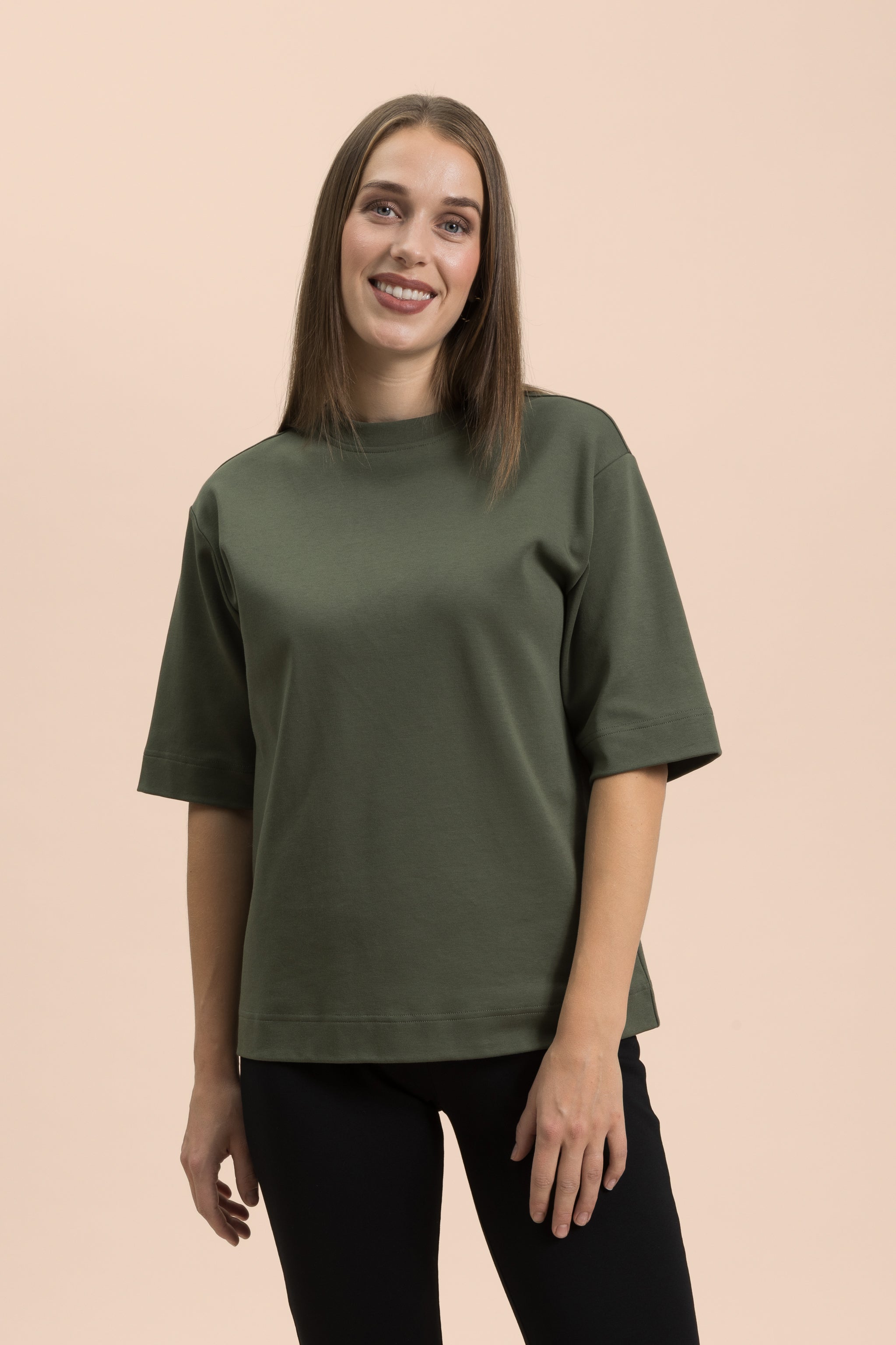 The Relaxed T-shirt, Moss
