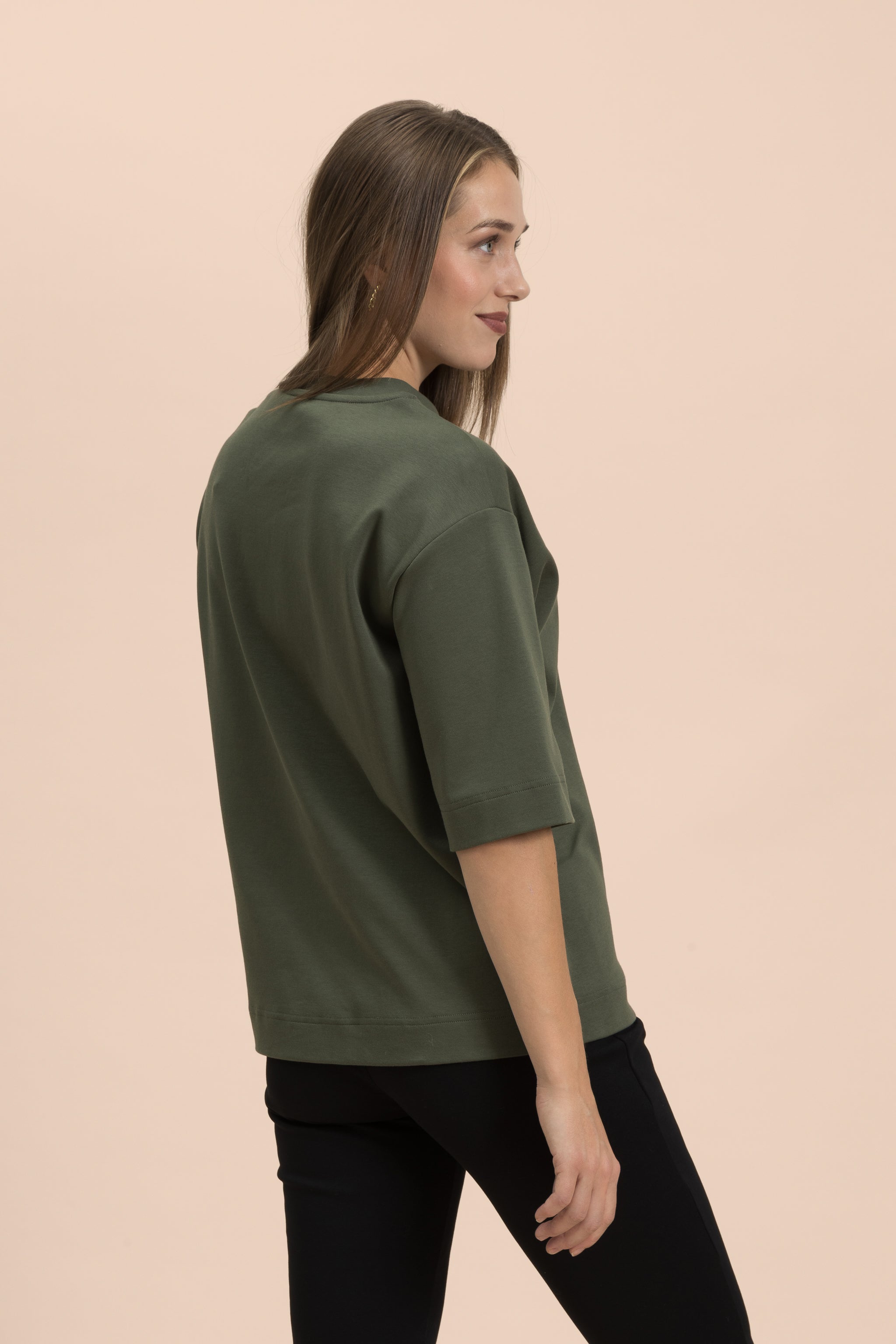 The Relaxed T-shirt, Moss