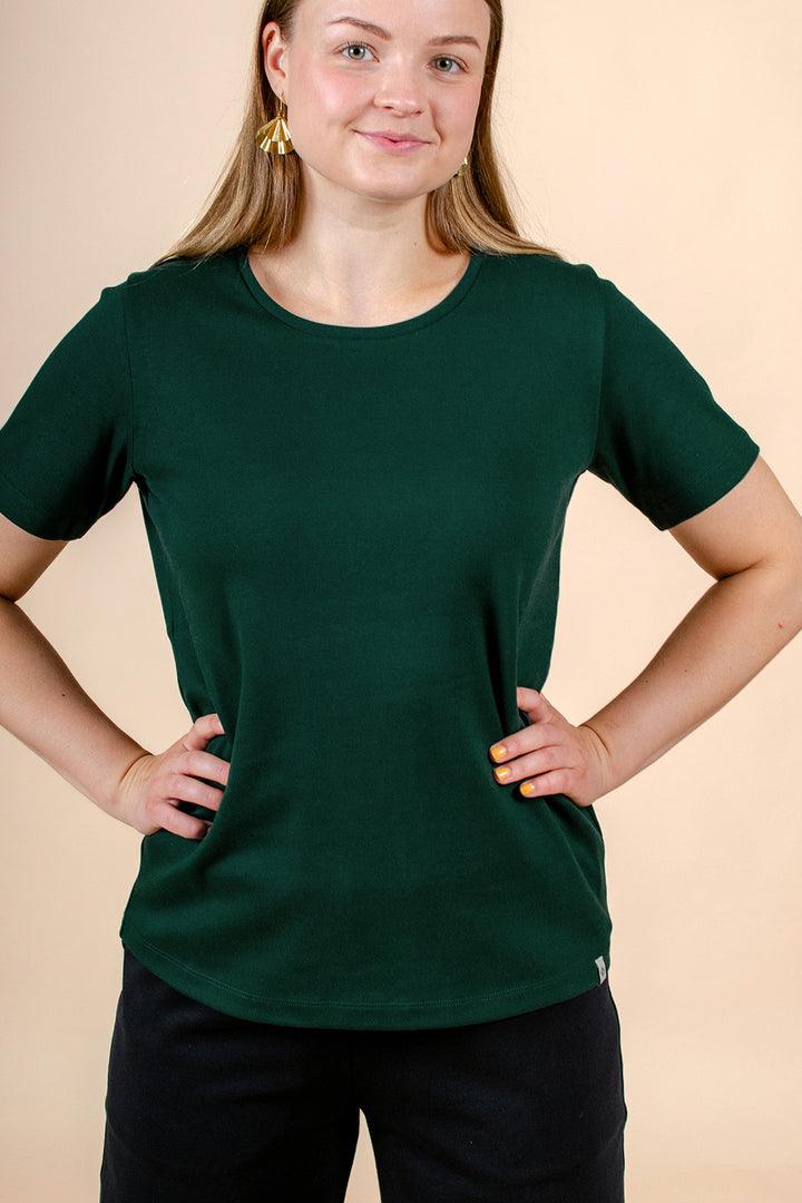 The T-shirt, Dark Green