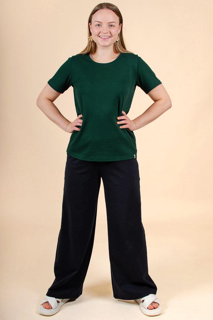 The T-shirt, Dark Green