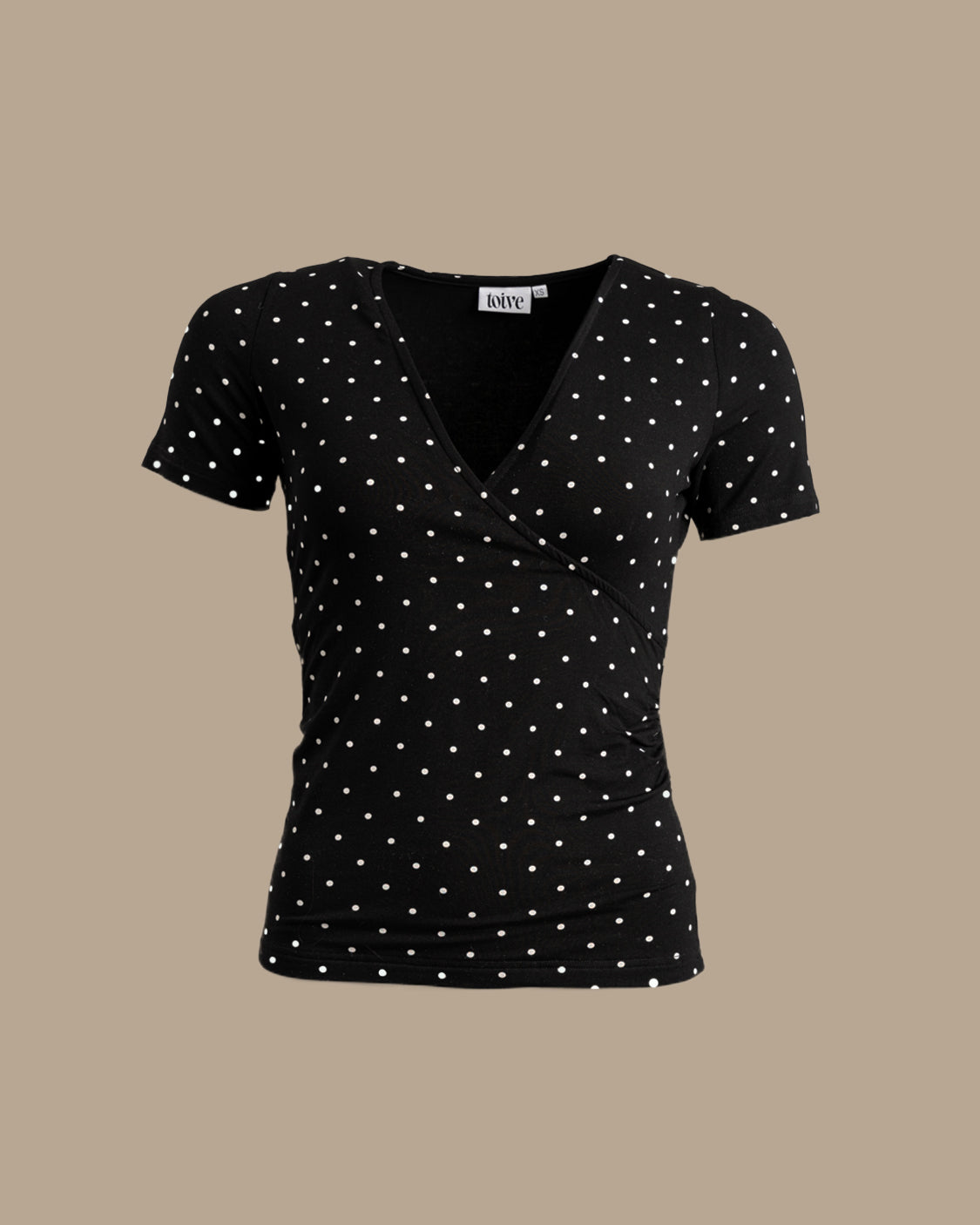 Kietaisupääntie T-paita, Musta Pilkku