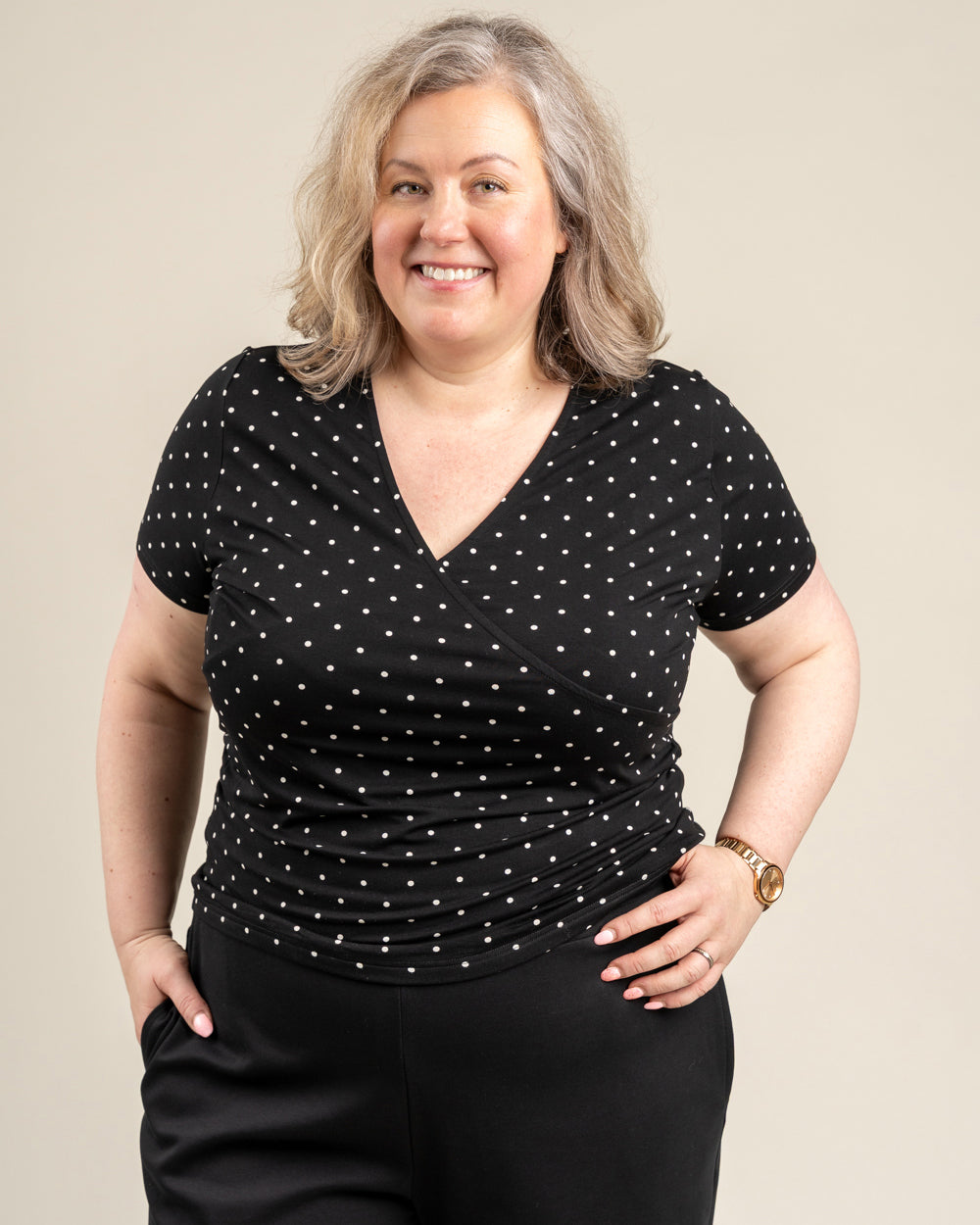 Kietaisupääntie T-paita, Musta Pilkku