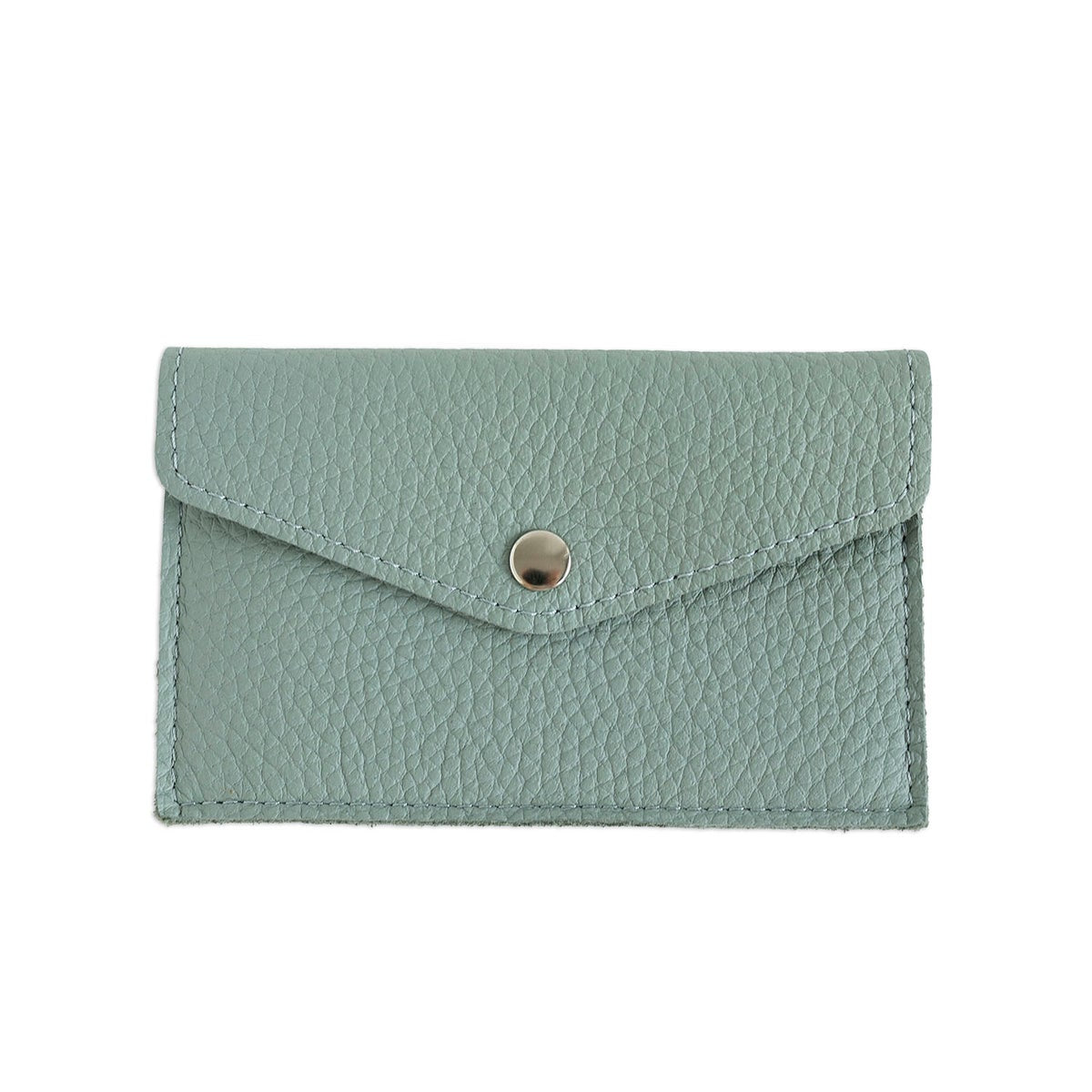 Card wallet with snap