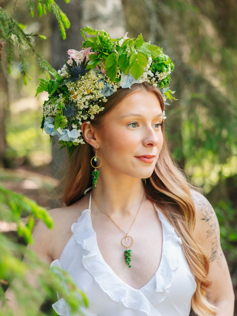 Kuusien kutsu -korvakorut - iso