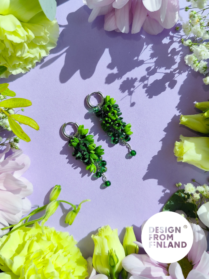 Kuusien kutsu -korvakorut - huggie