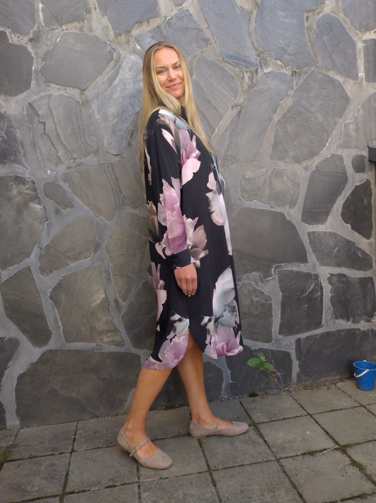 LIA viscose dress, Dreamy print