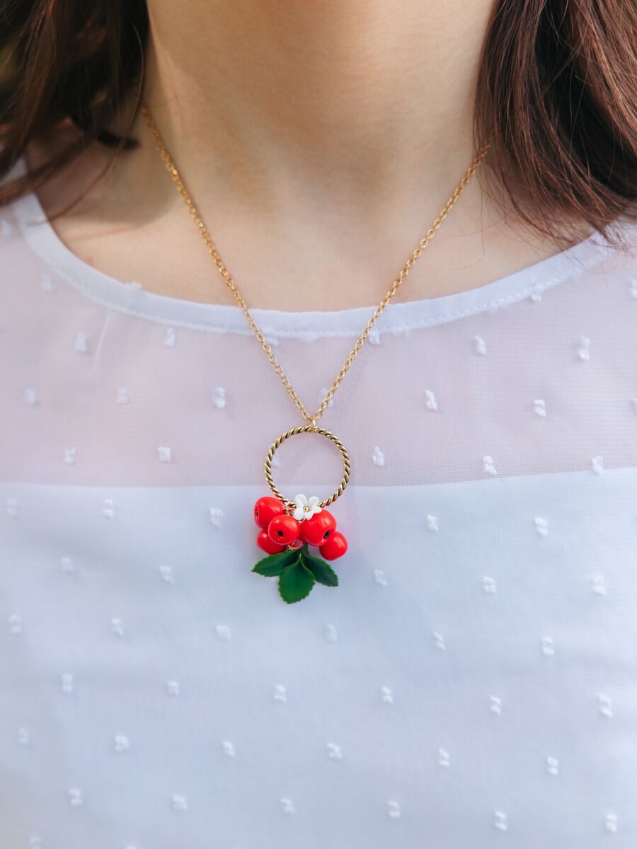 Leiskuva pihlaja -kaulakoru