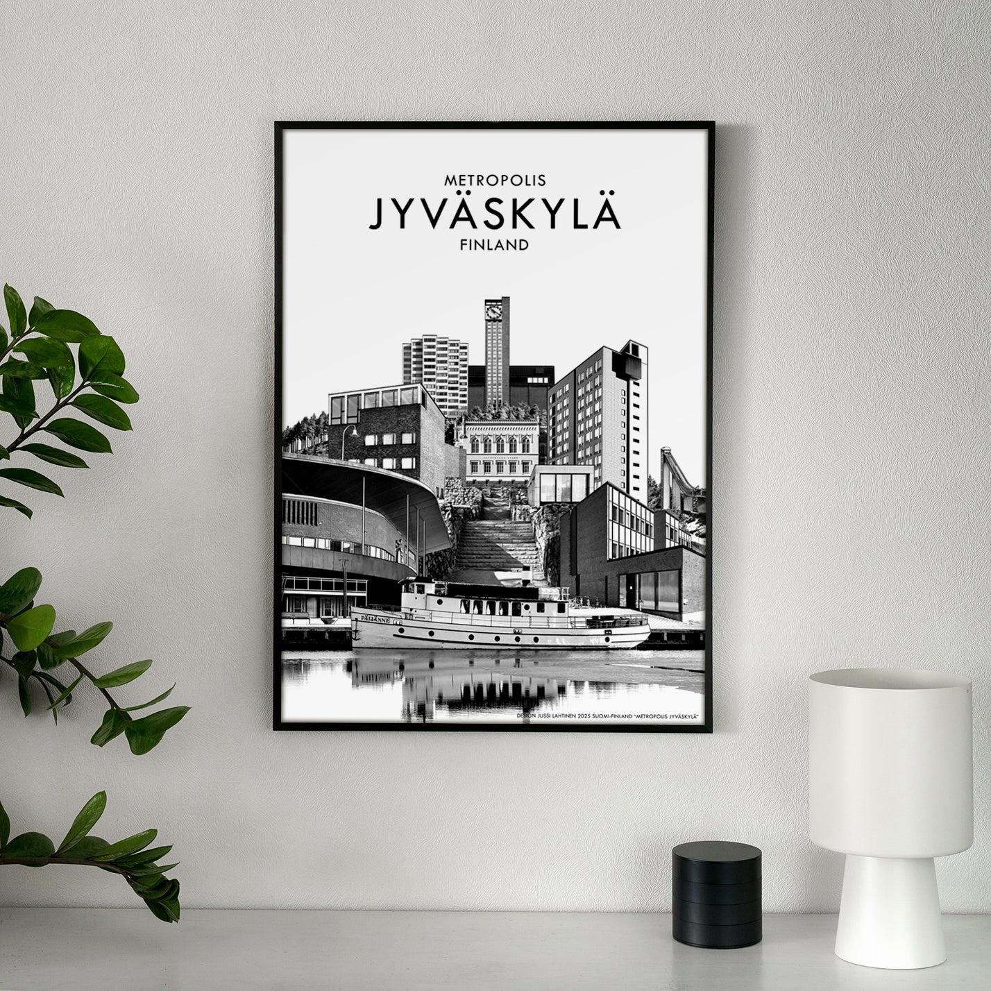 Jyväskylä Juliste 50x70 cm