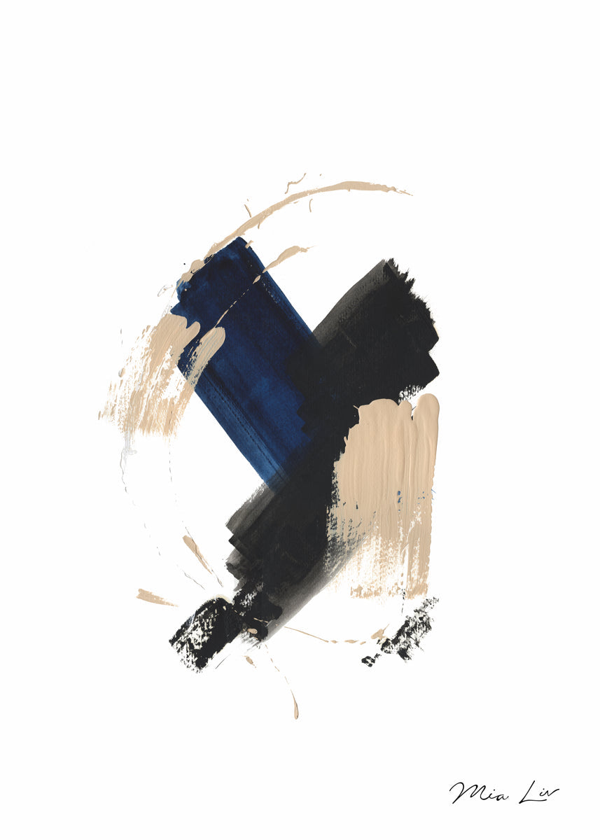 True Blue II Taidejuliste 30x40