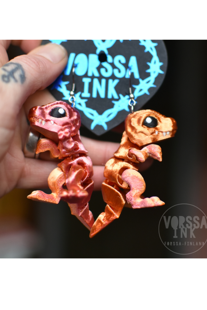 Dinosaur Earrings
