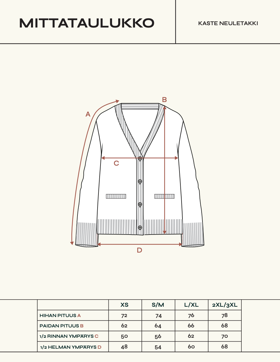 Kaste Cardigan, Beige