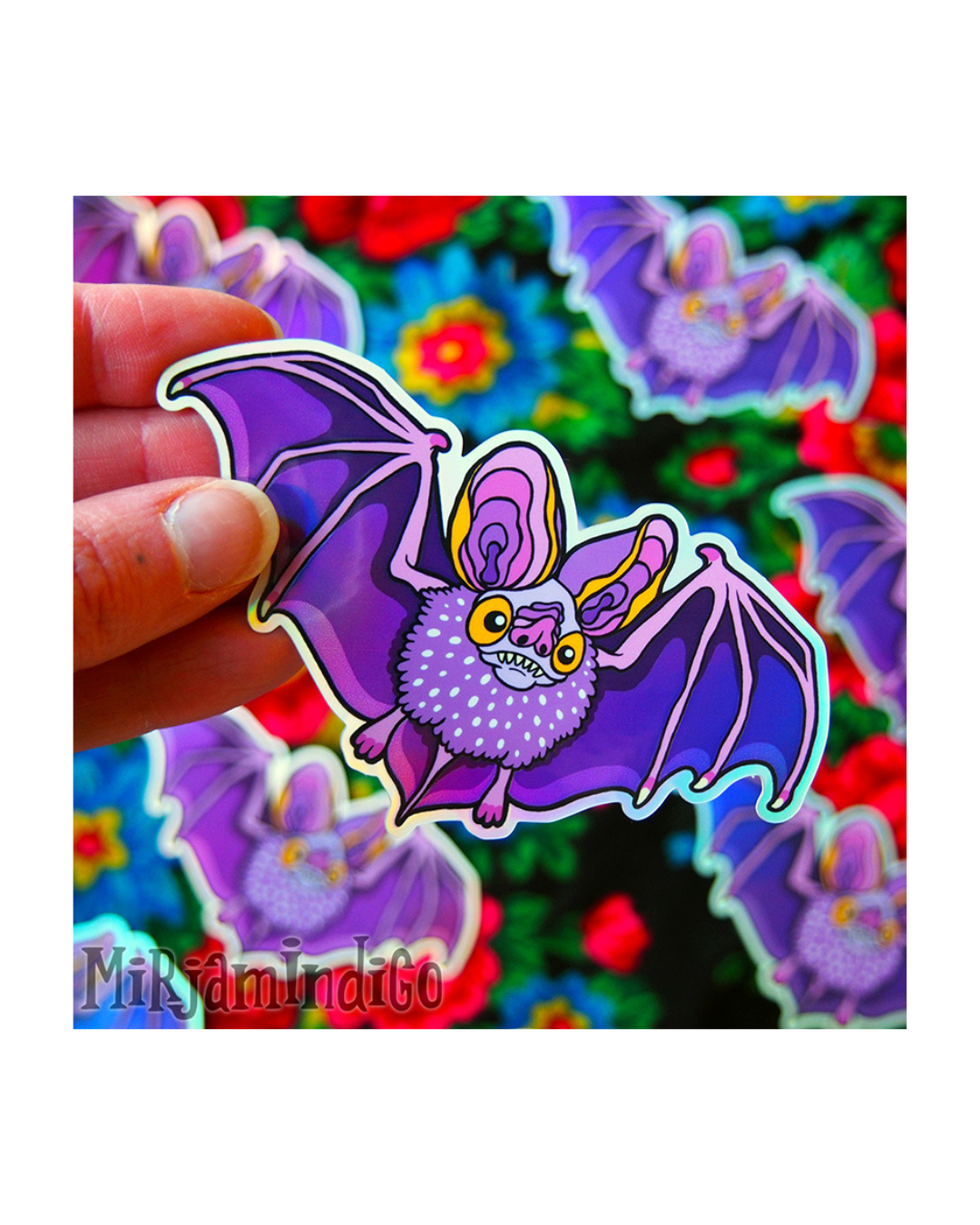 Chillin’ Chiroptera Violet vinyylitarra
