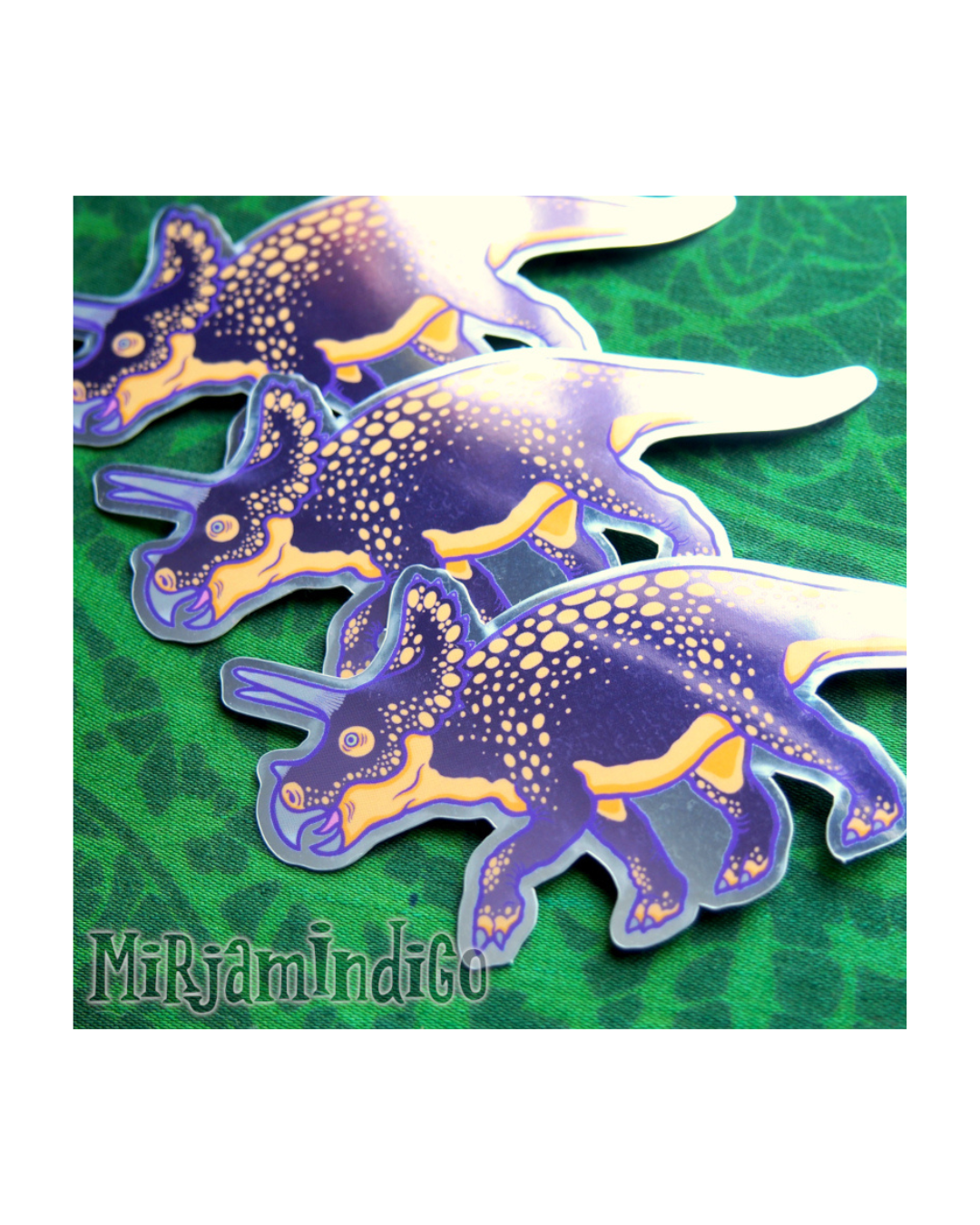 Funky Dinos Triceratops vinyylitarra