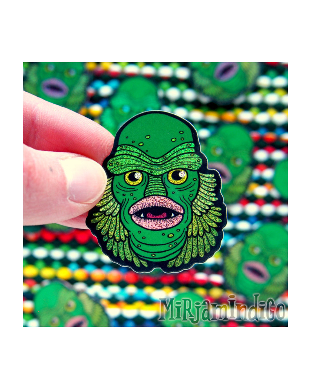 Creature from the Indigo Lagoon Small vinyylitarra