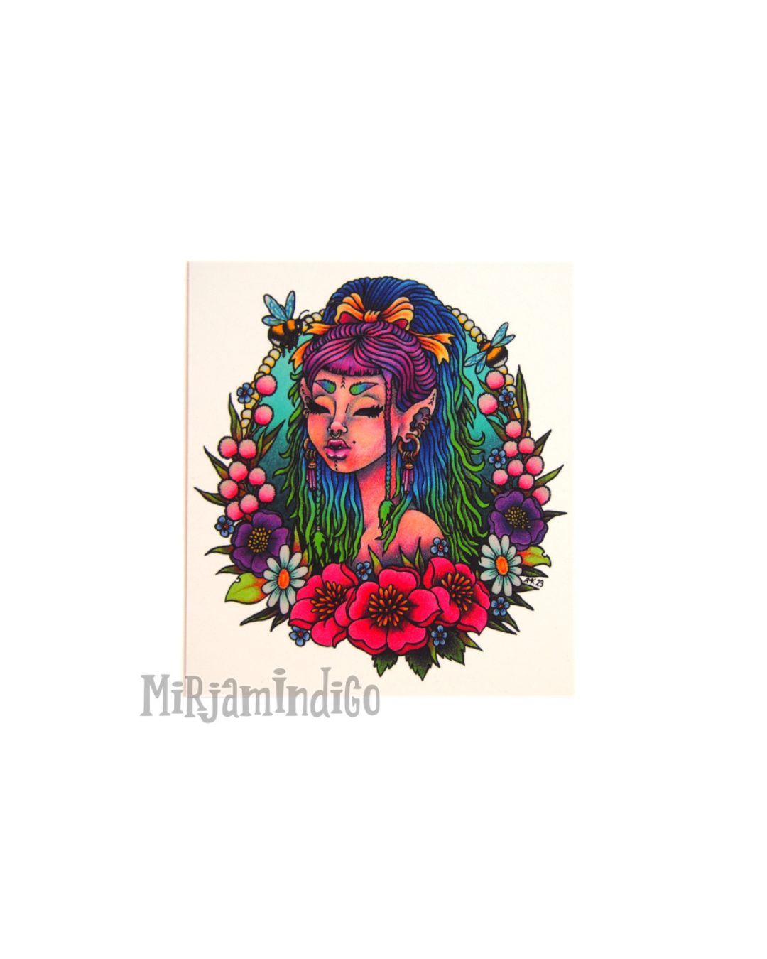 Fiona and her Bumblebees kortti