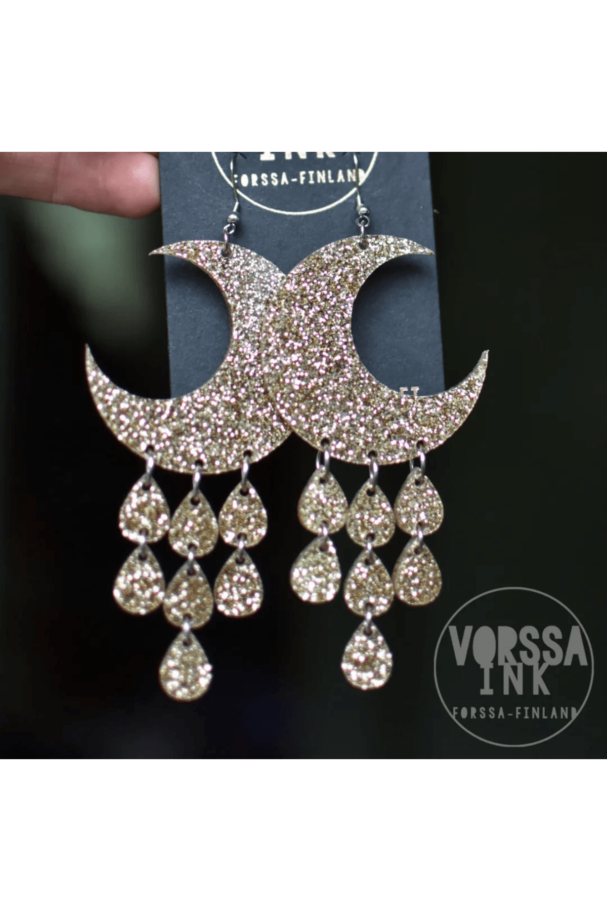 Kuunsade Glitter Korvakorut