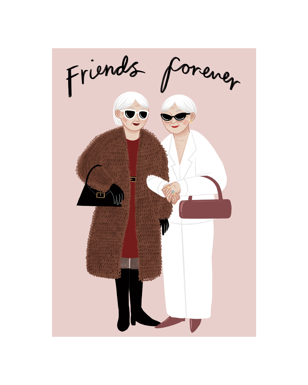 Friends Forever Postikortti