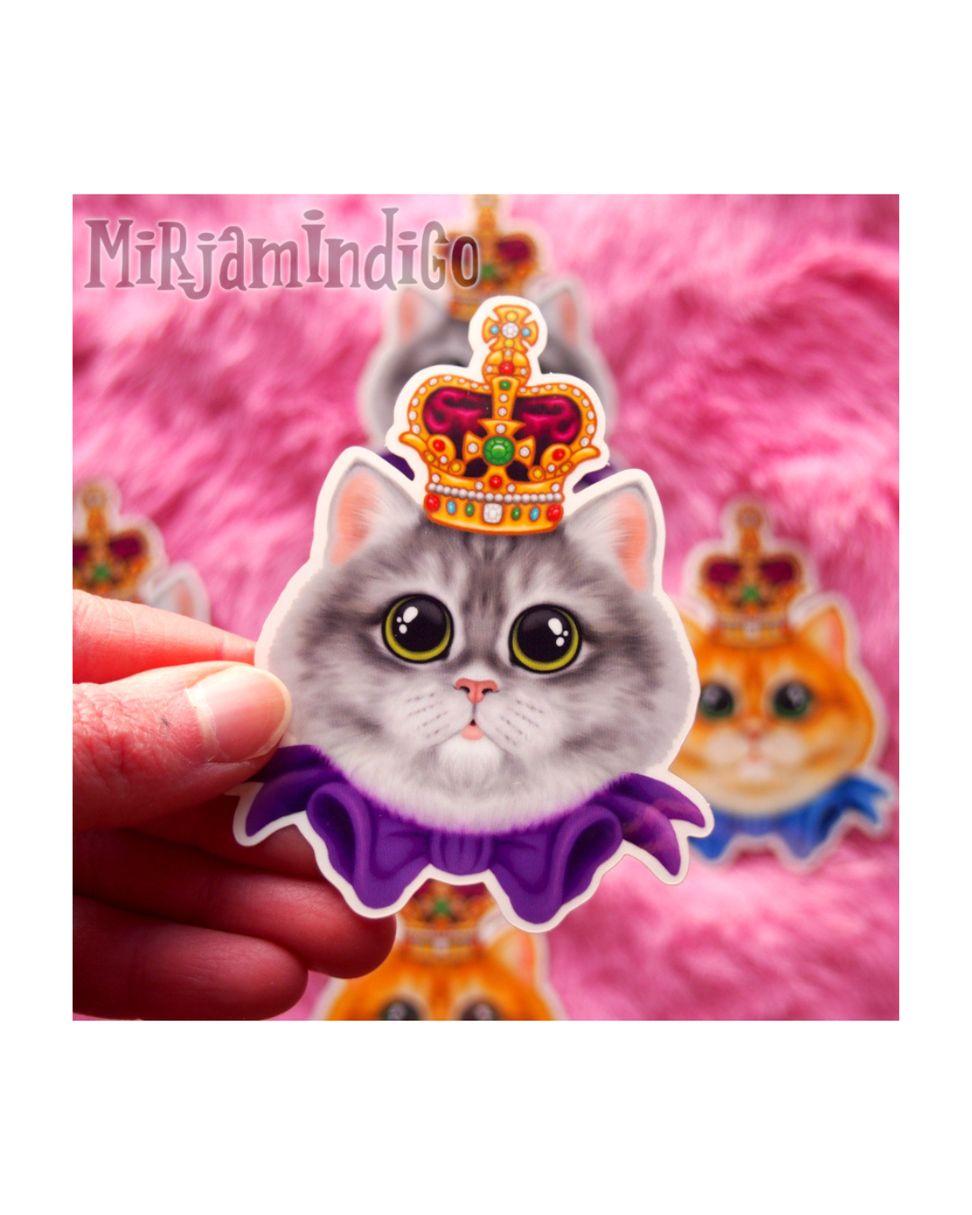 Kitten Royale Grey vinyylitarra