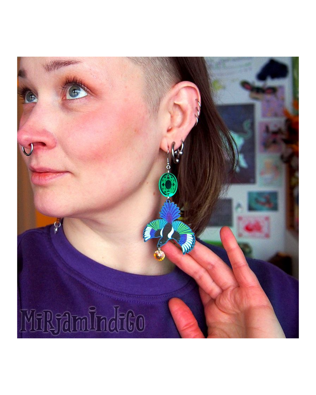 Magpie Galore Small vanerikorvakorut