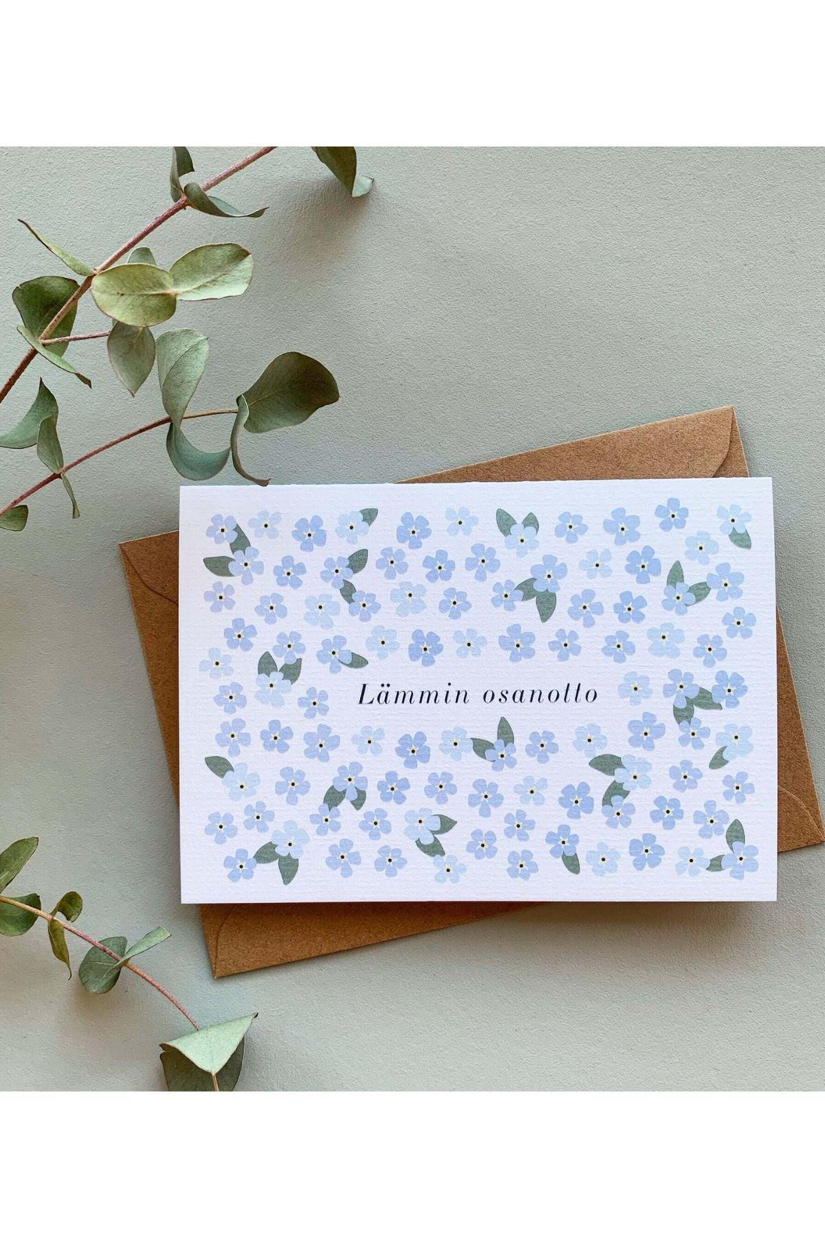 Osanotto - kaksiosainen kortti