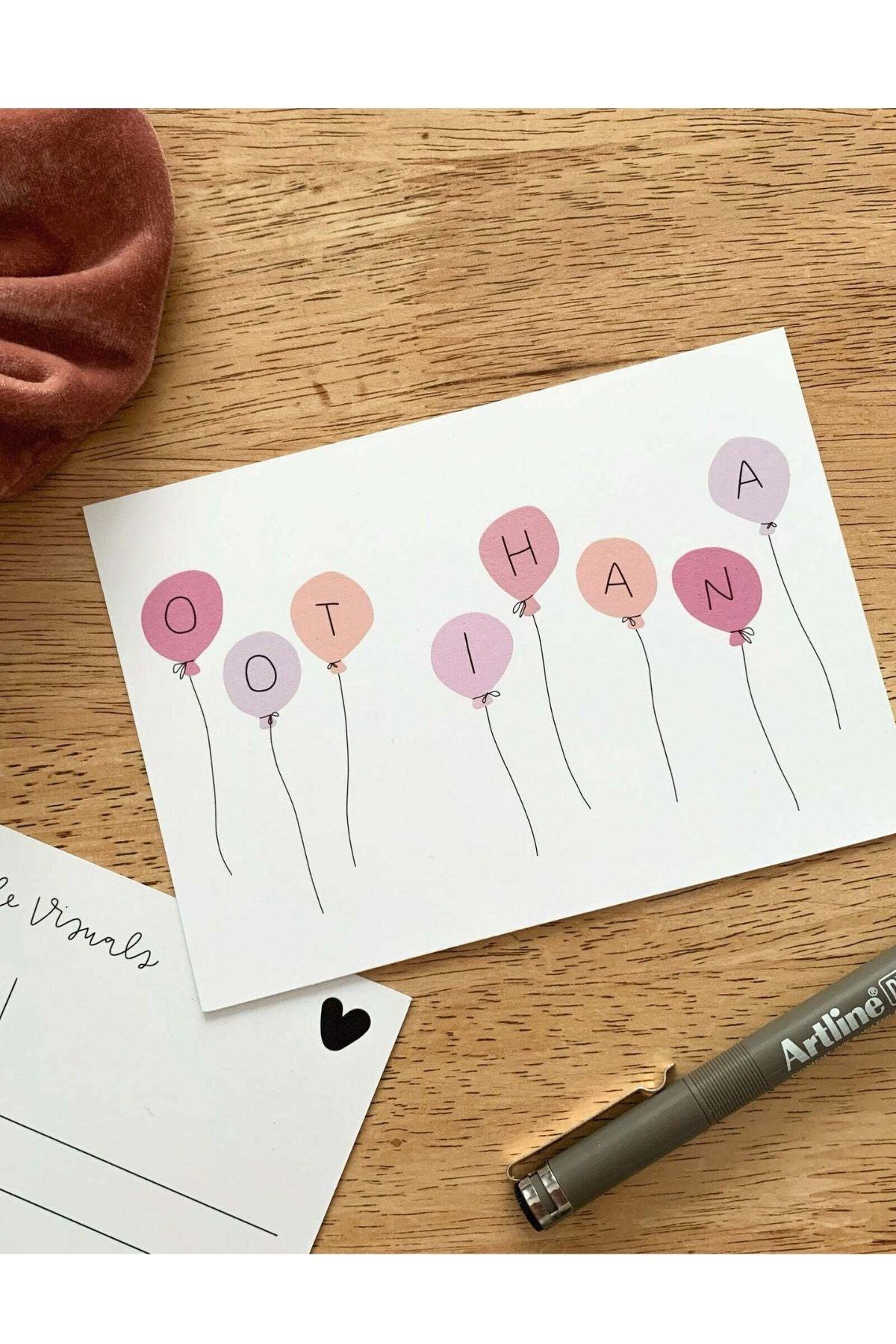 Oot ihana - postikortti