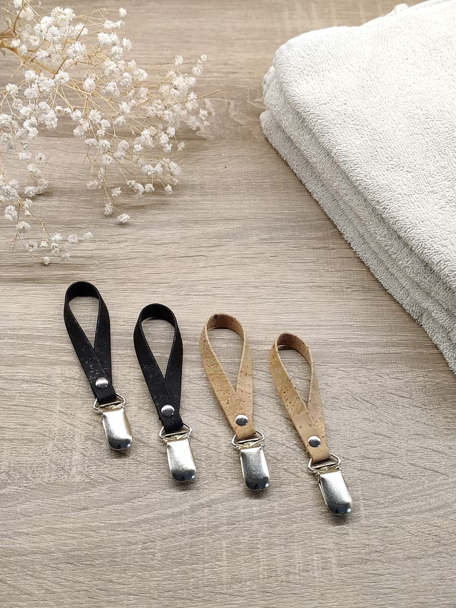 Pyyheripustin, korkkikangasta