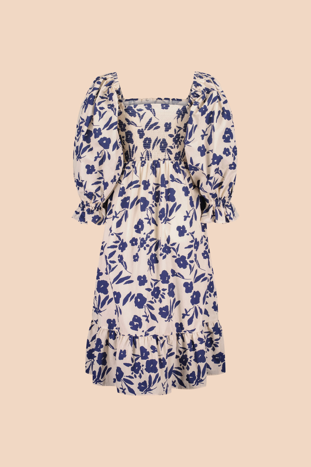 Smock Dress, Windflower Navy