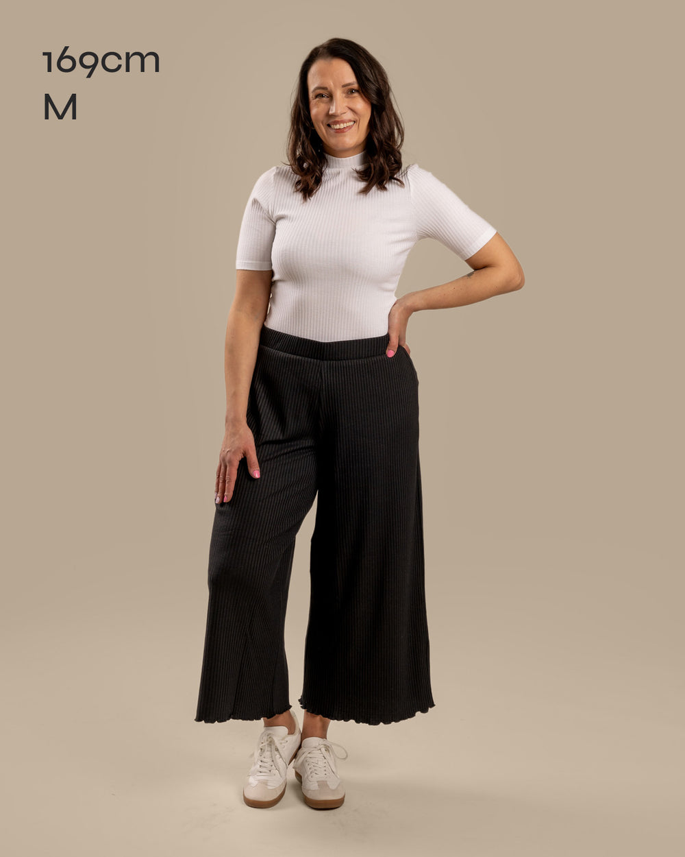 Ribbi T-paita, valkoinen