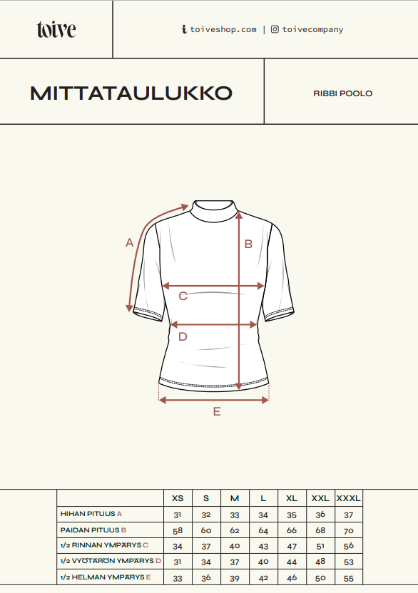 Ribbi T-paita, valkoinen