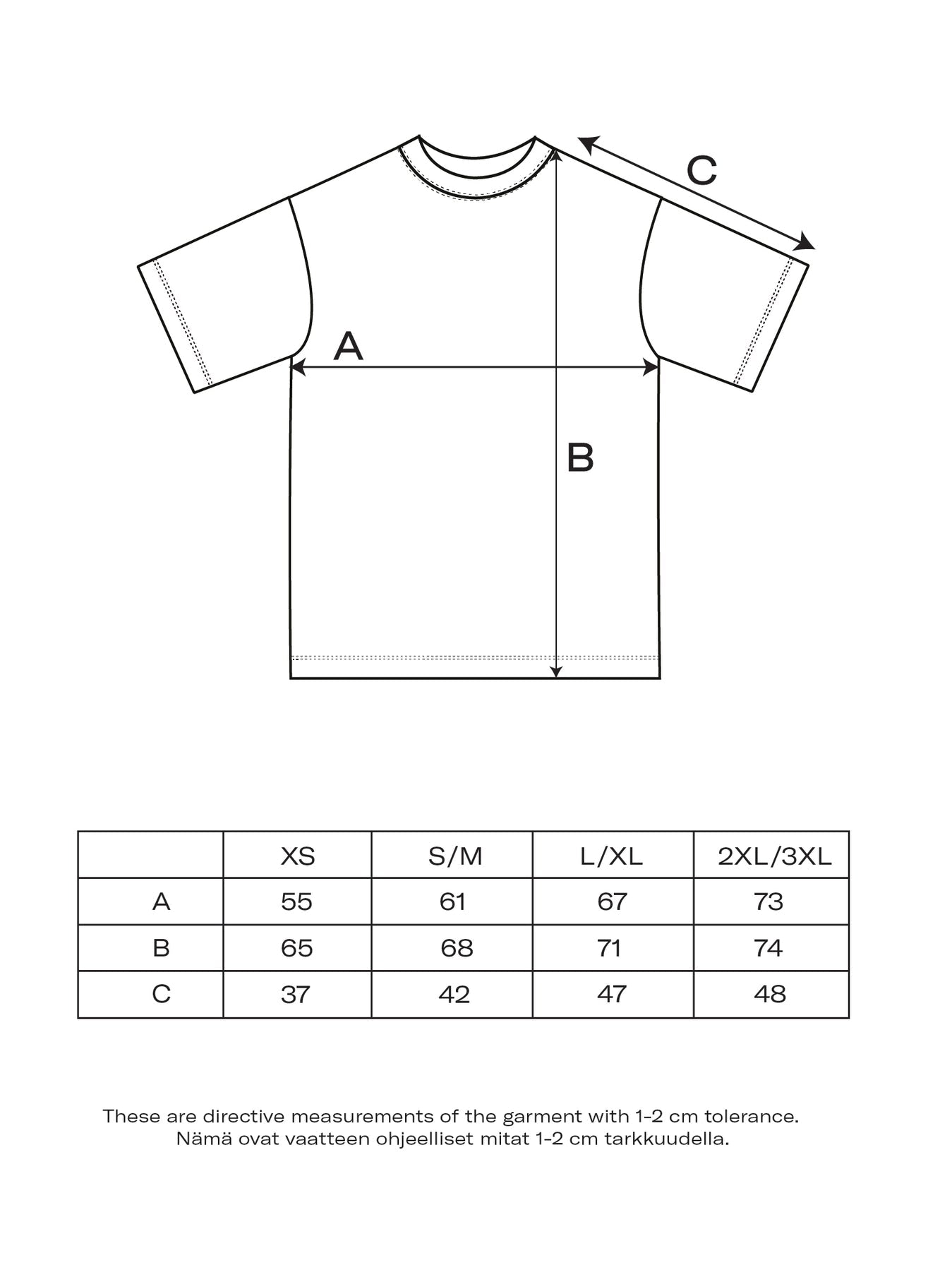 Talking Flowers oversize T-paita