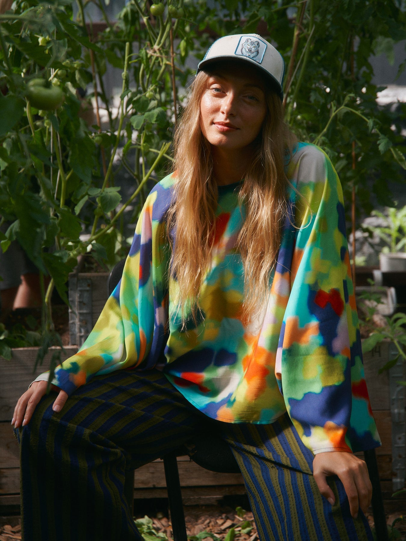 Striped Seersucker Pants