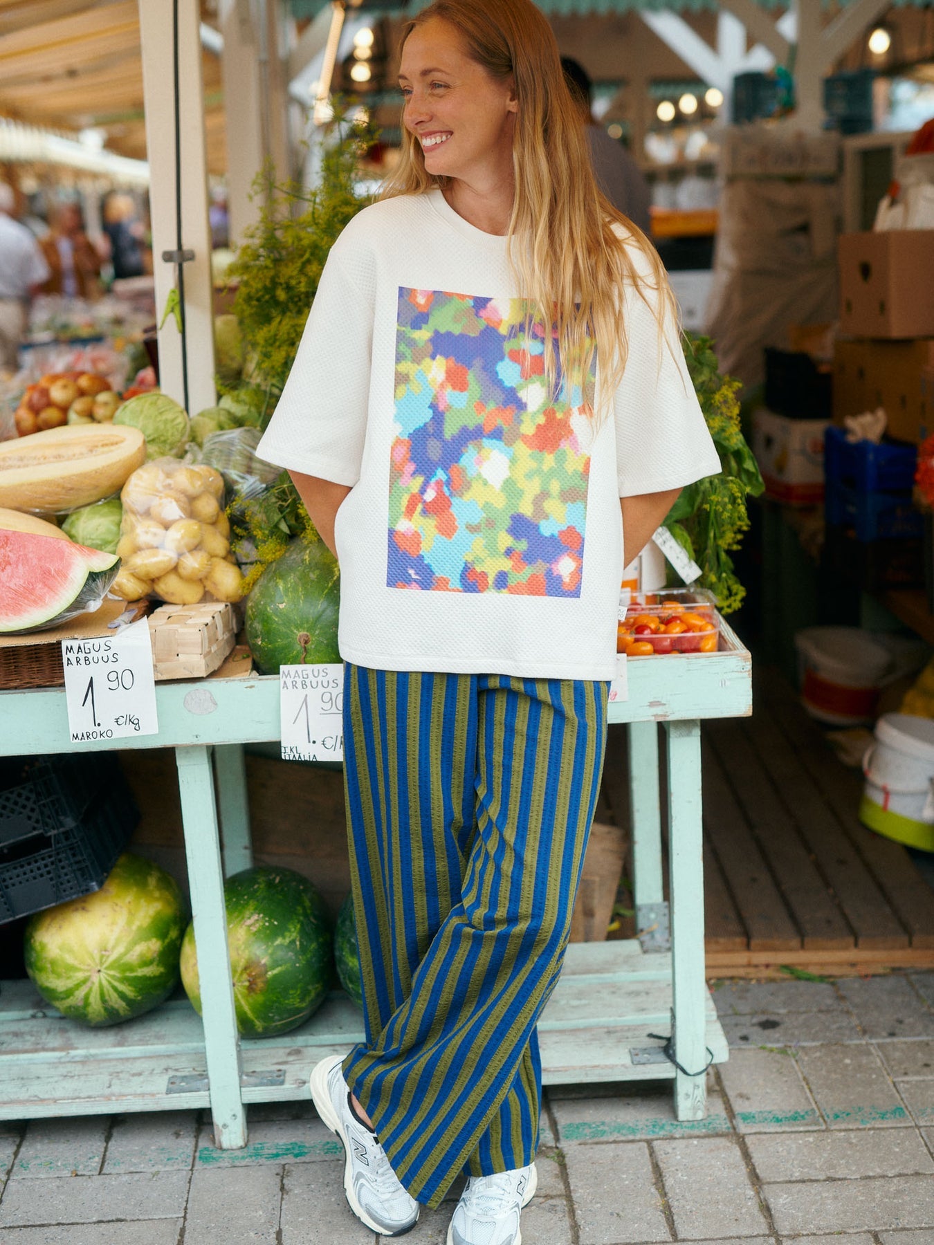 Striped Seersucker Pants