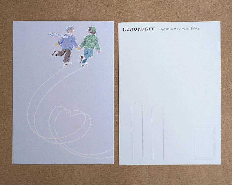 Tapanin Luistelu Postikortti