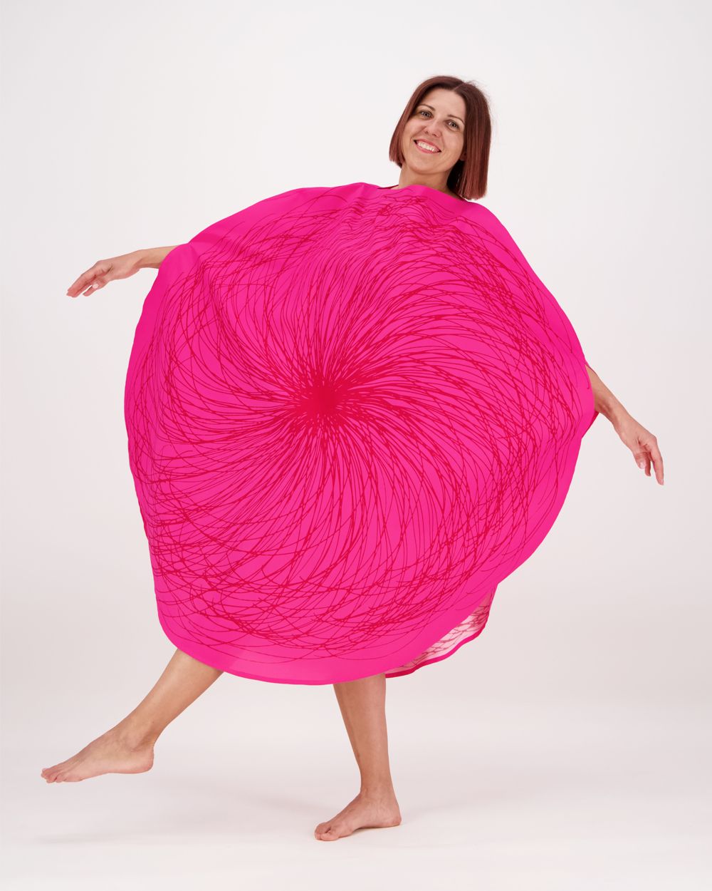 Myllynkivi Vorre Dress, Pink/Red