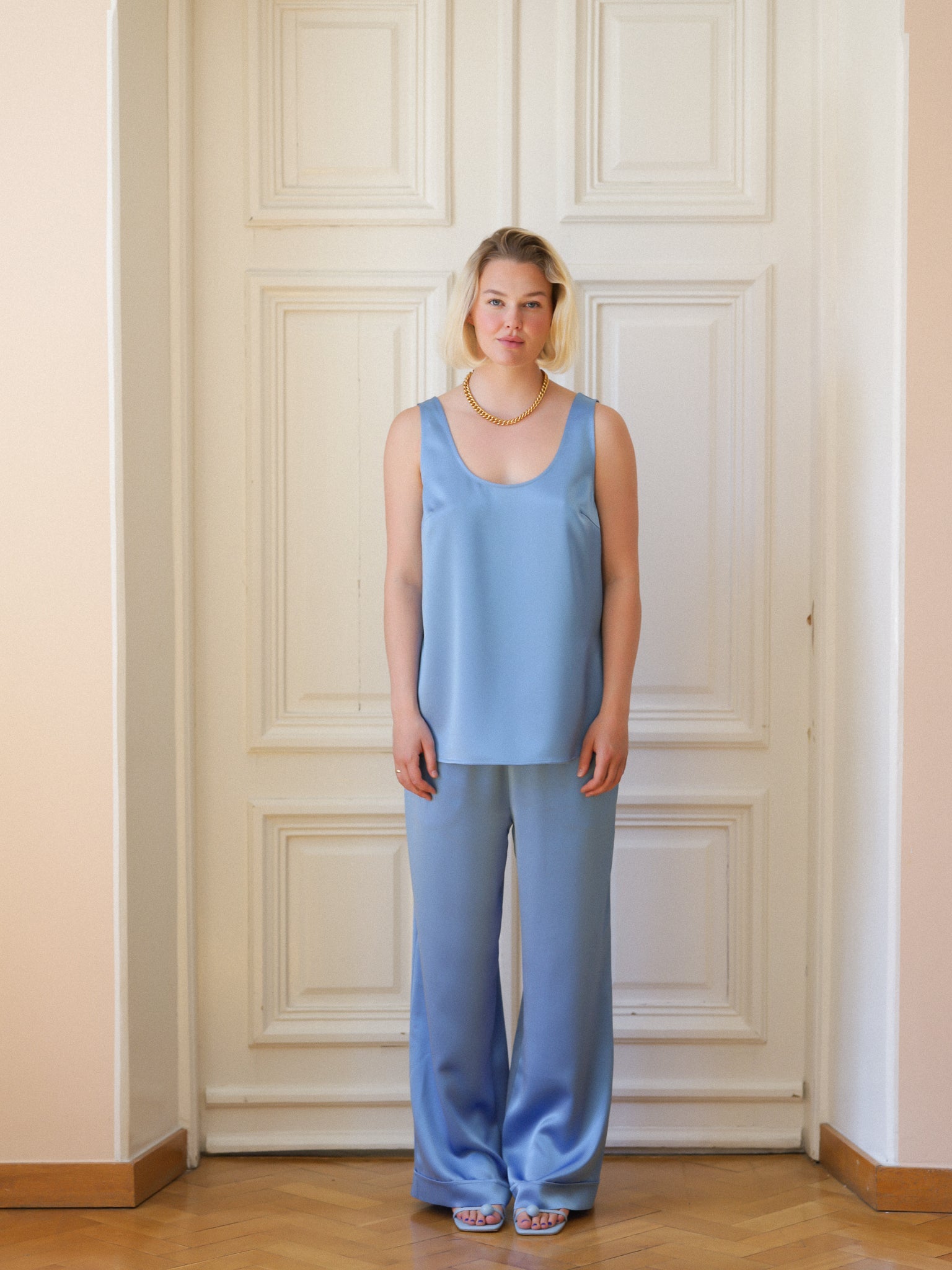 Libre Top, Soft Blue