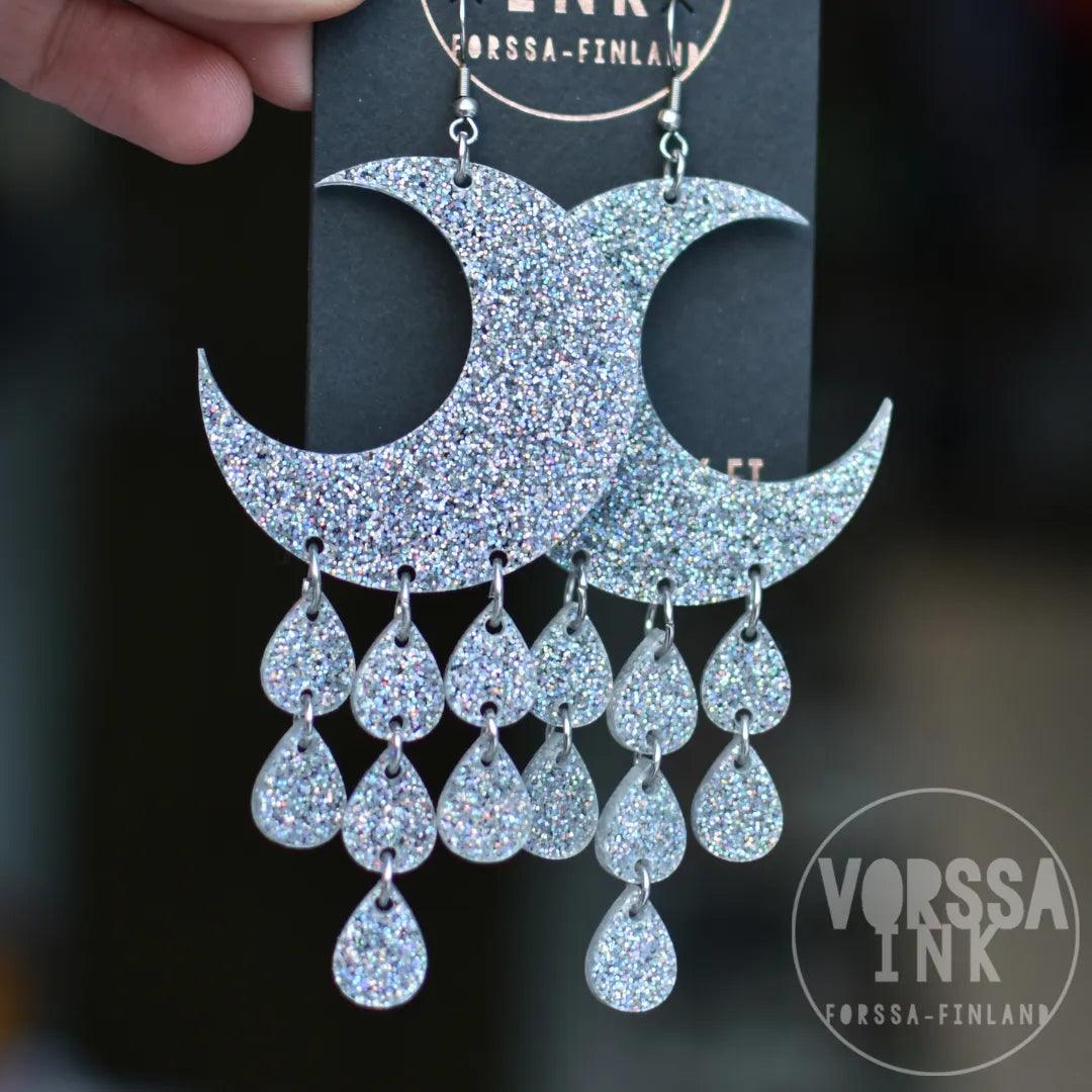 Kuunsade Glitter Korvakorut