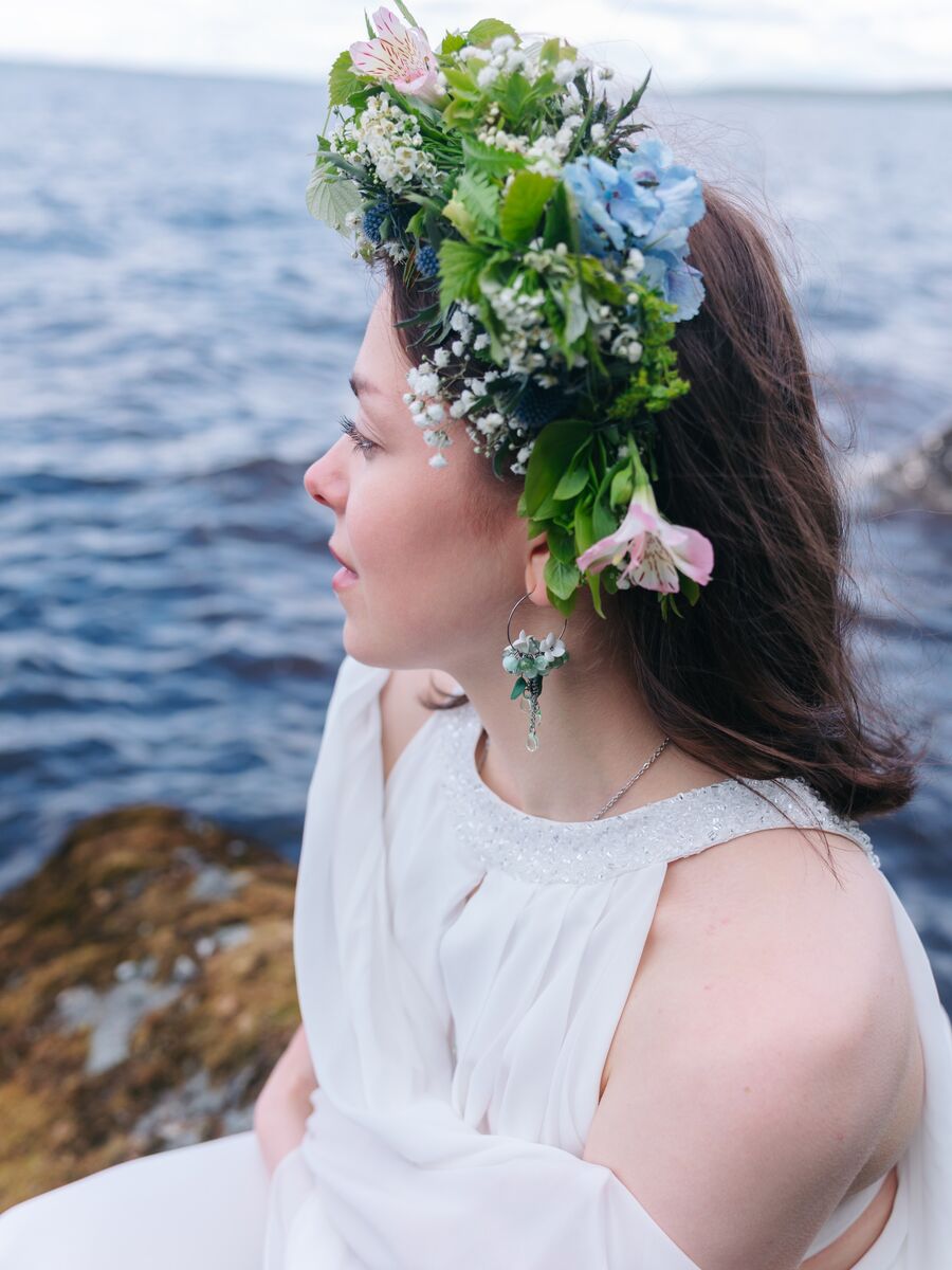 Usvaneito -rengaskorvakorut