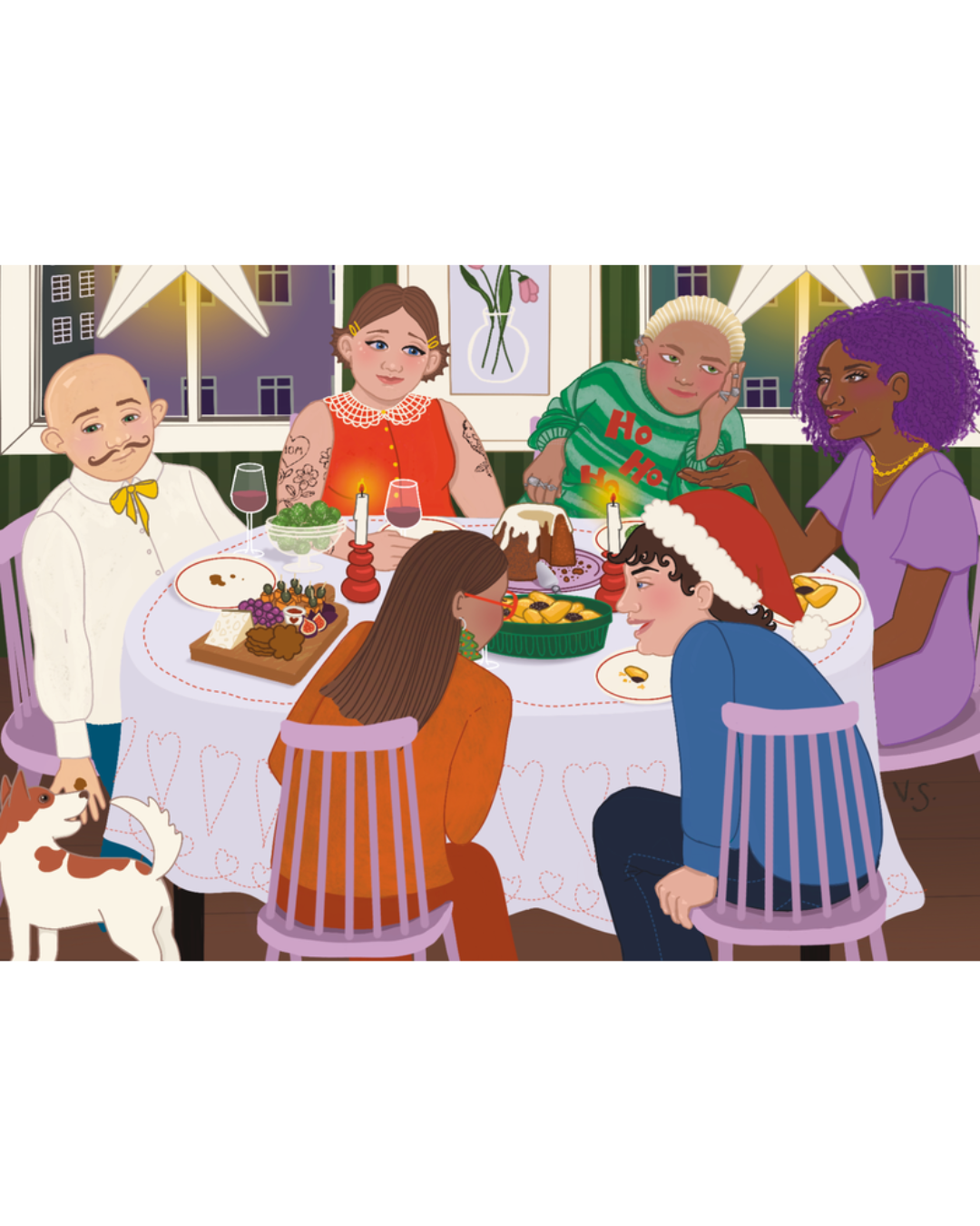 Valittu Perhe Postikortti