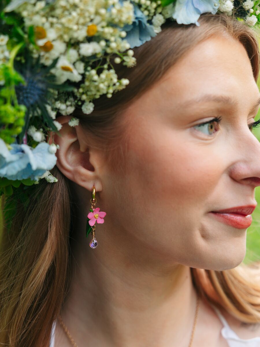 Yöttömän yön kaunotar -korvakorut - pieni