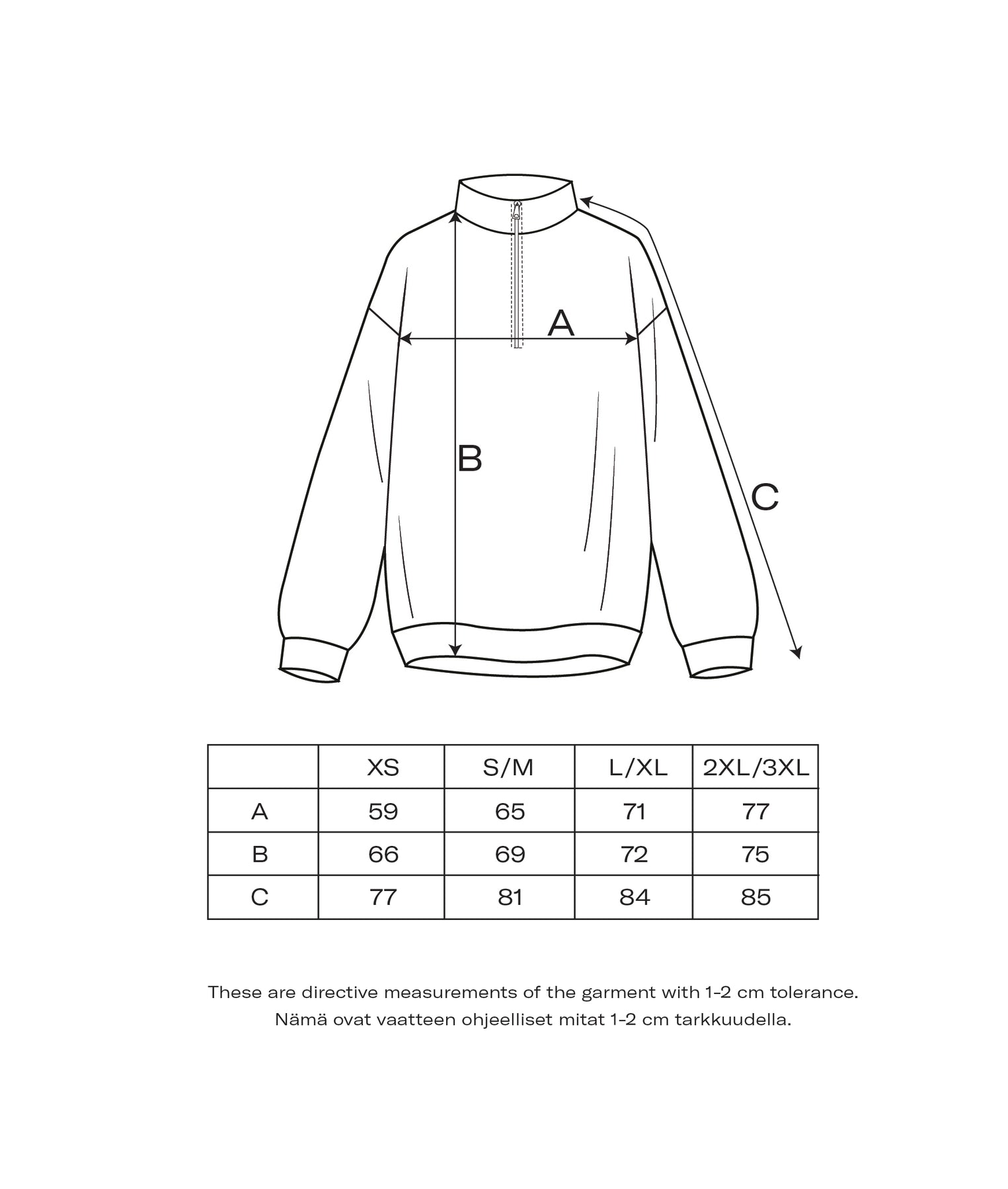 Aquatic collegeanorakki