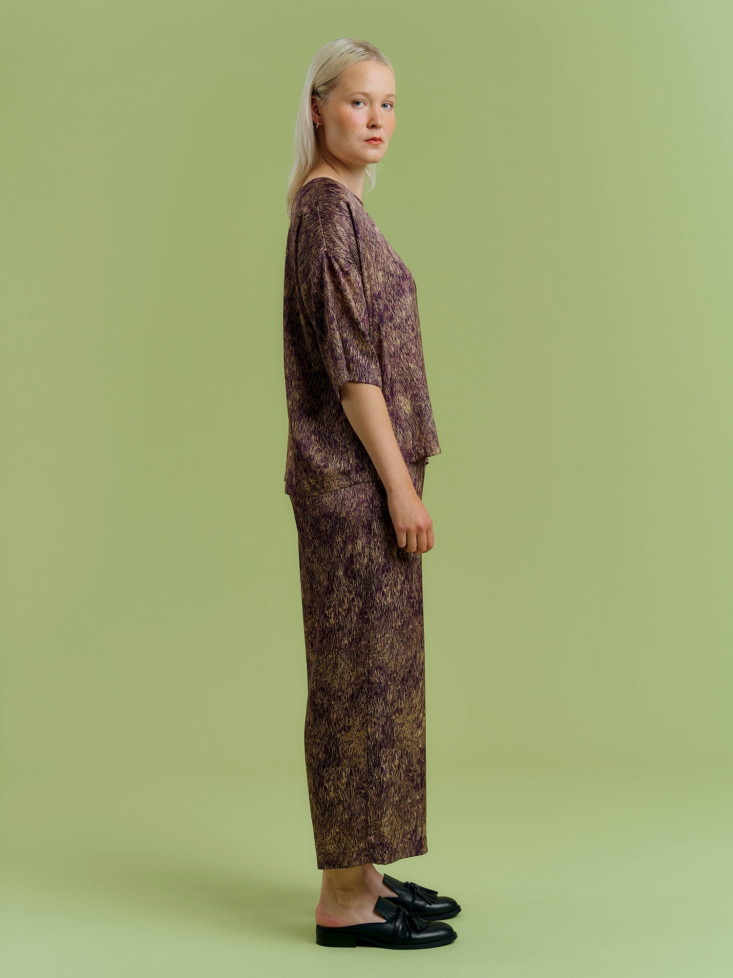 Kylee T-paita, Fur Purple