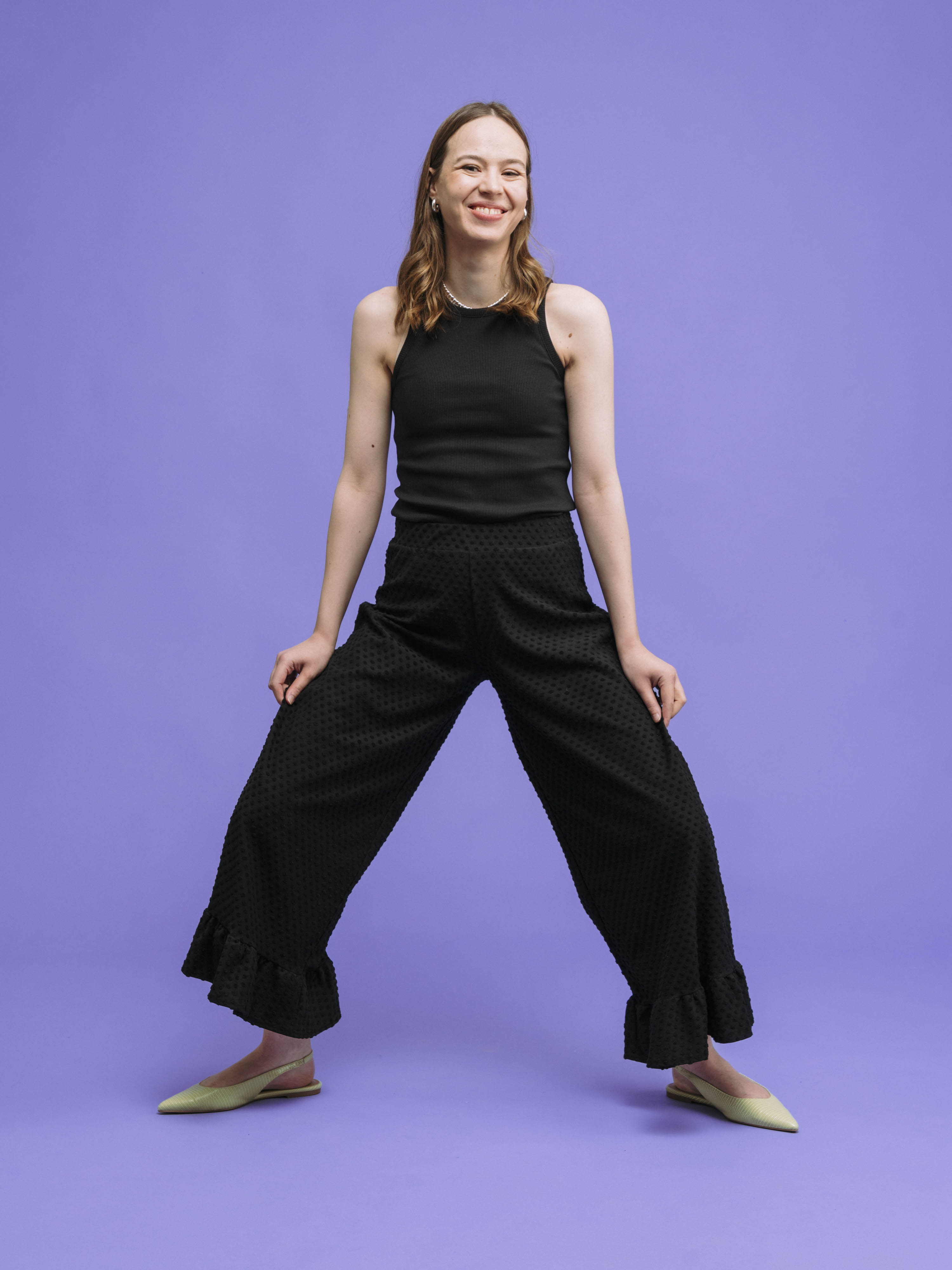 Lana Housut, Musta Dot