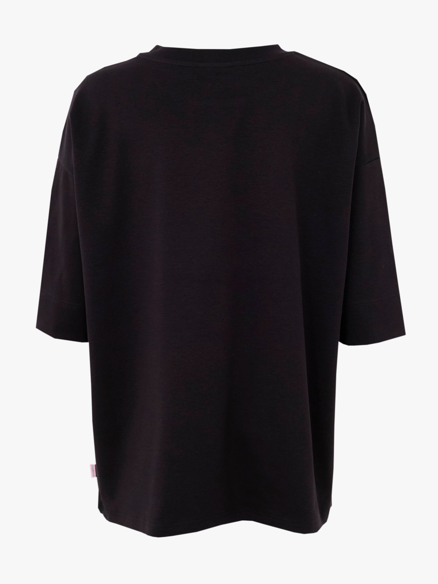 Leandro Oversize T-Paita, Moth Moon Black