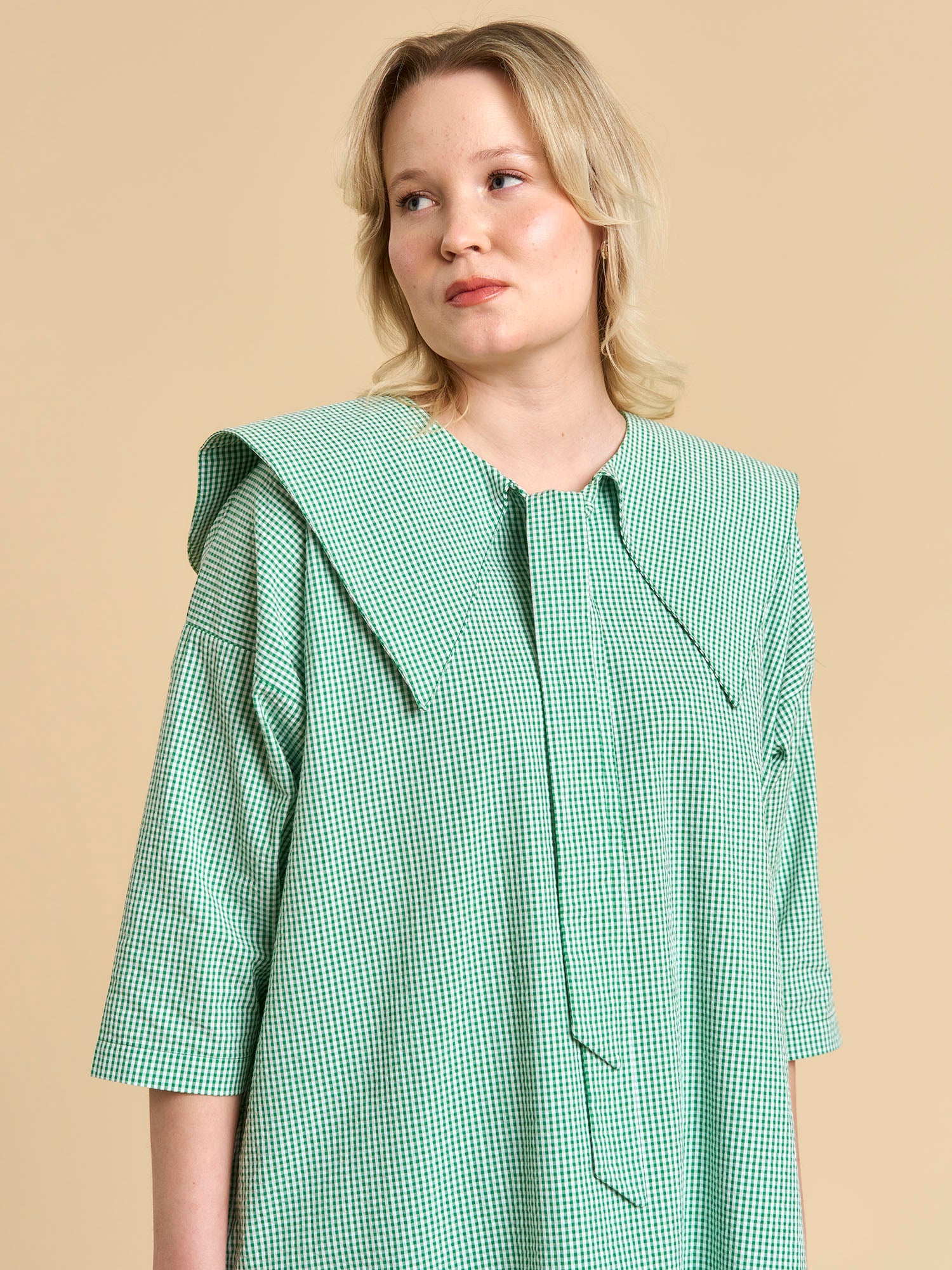 Lurder Mekko, Gingham Green