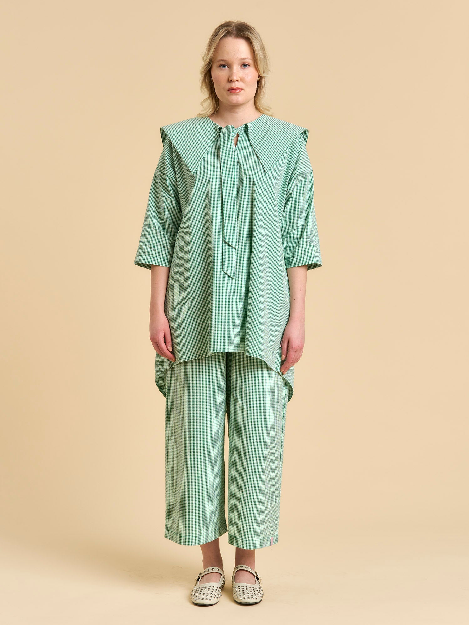 Lurder Mekko, Gingham Green