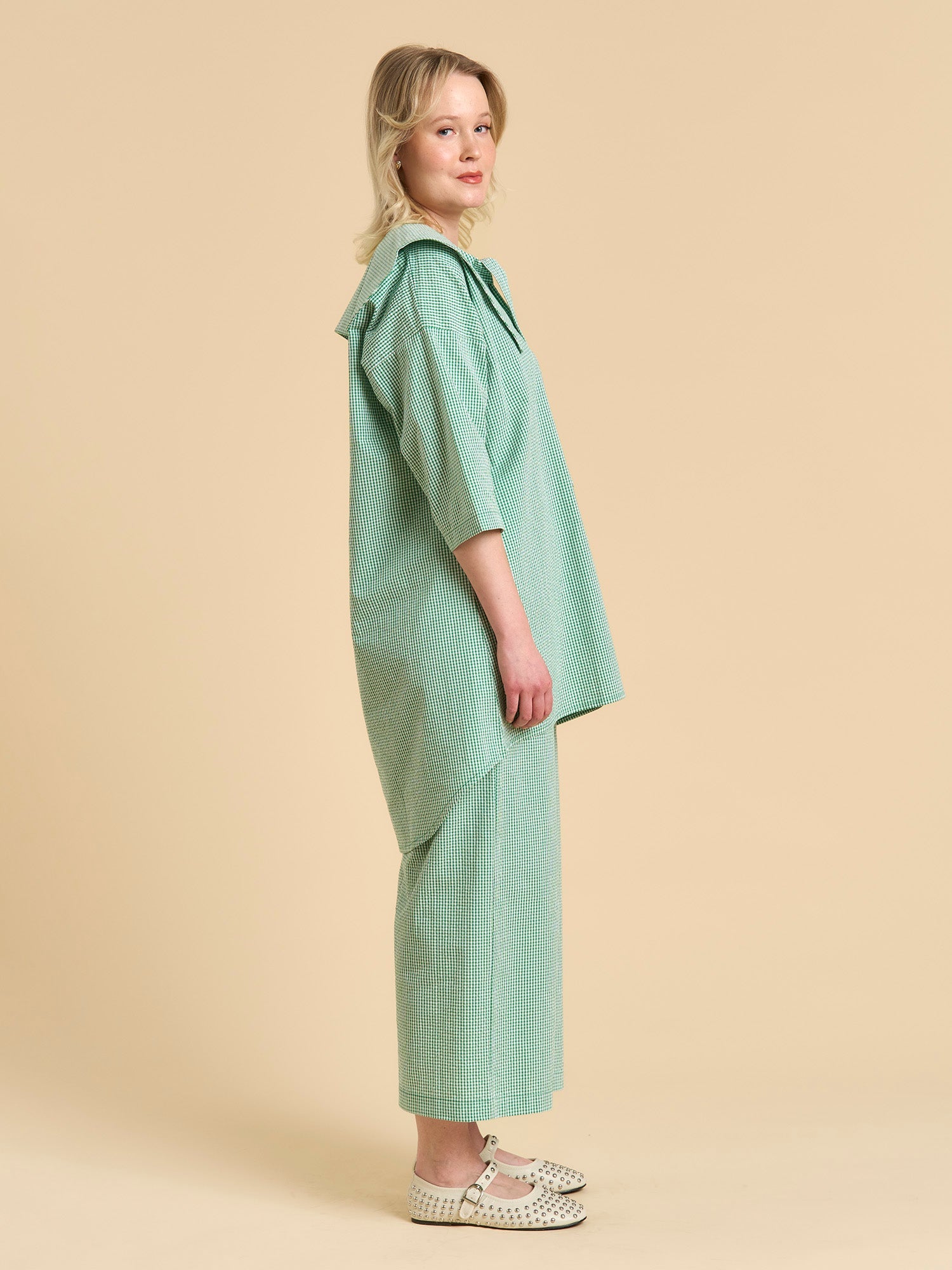 Lurder Mekko, Gingham Green