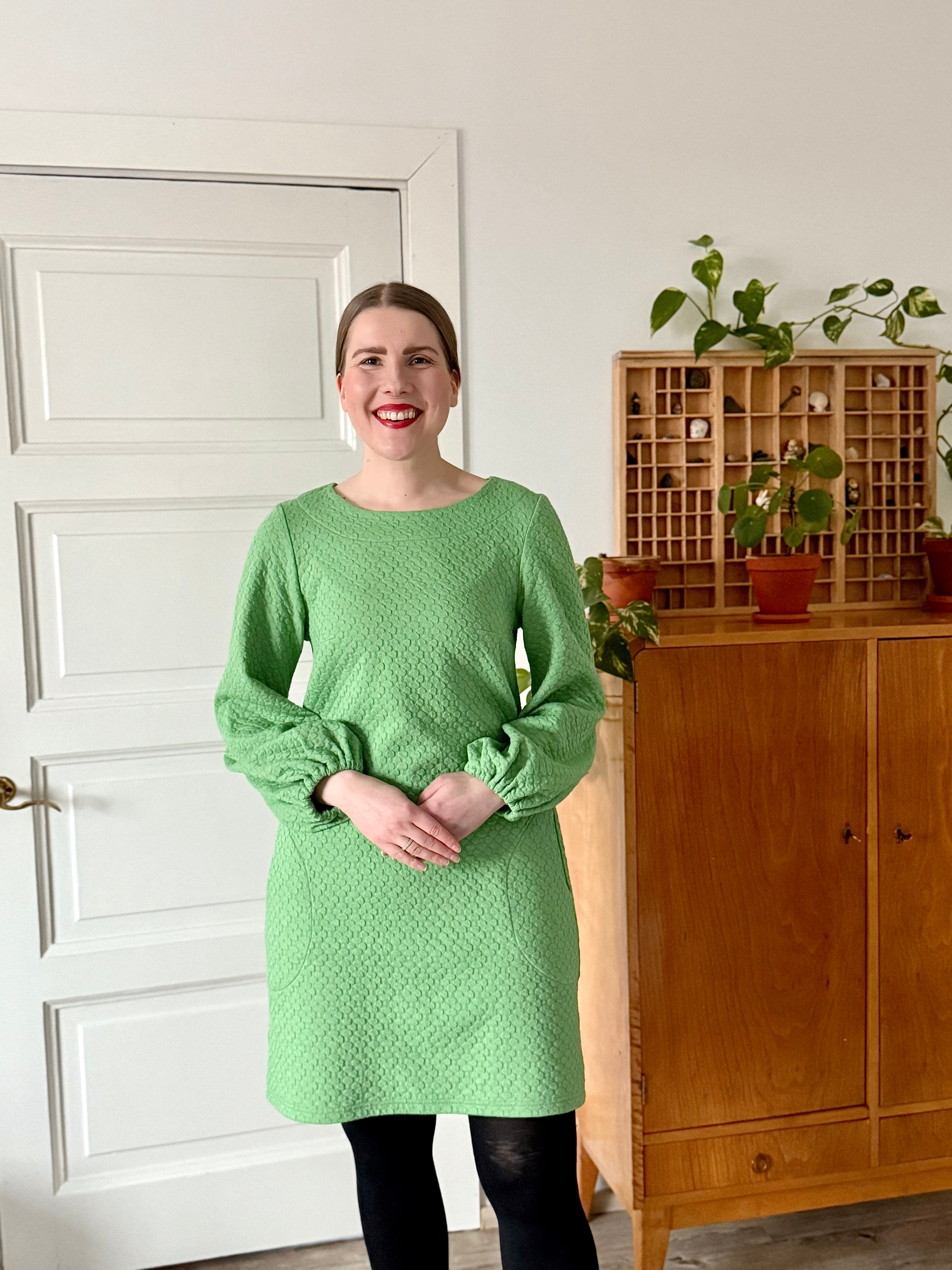 Aava Puuvillamekko, Apila Pistaasi