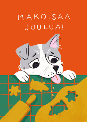 Joulukortti Kaisu Sandberg - Makoisaa joulua