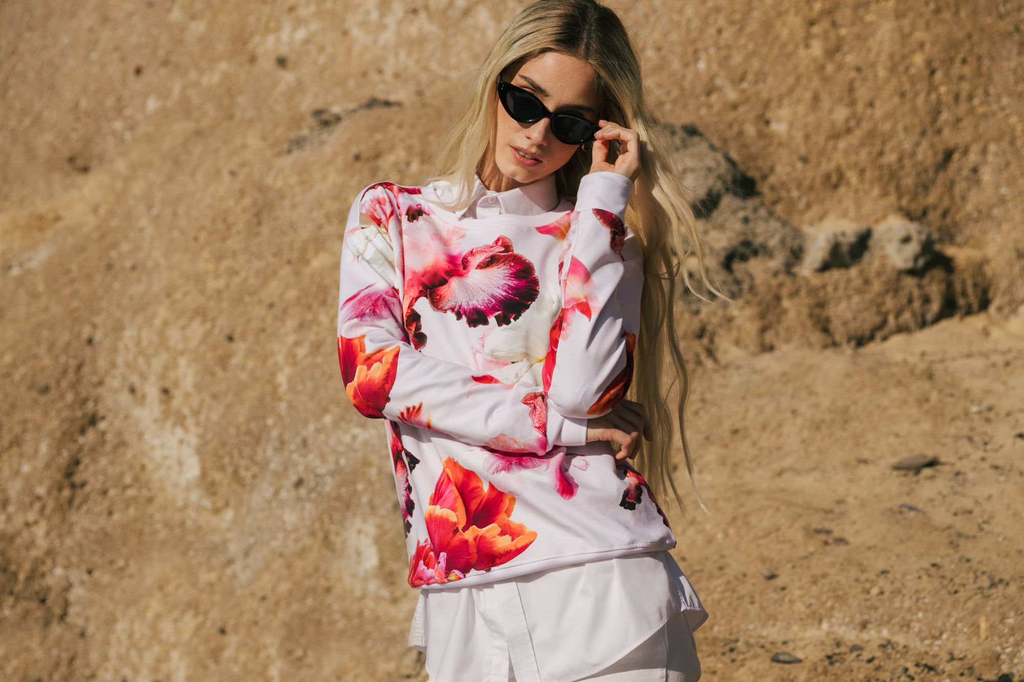 Casual Chic Shirt, Sorbet