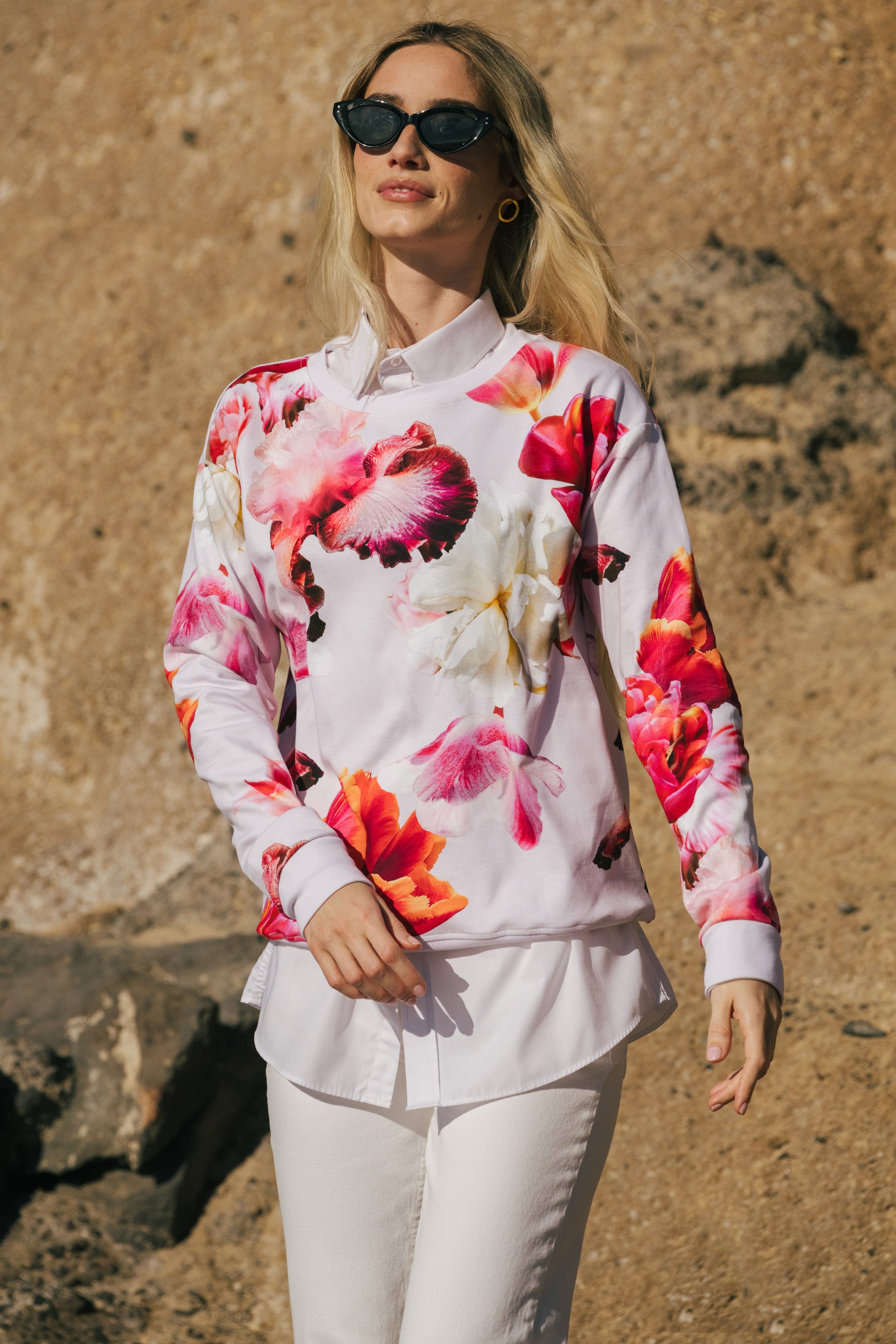 Casual Chic Shirt, Sorbet